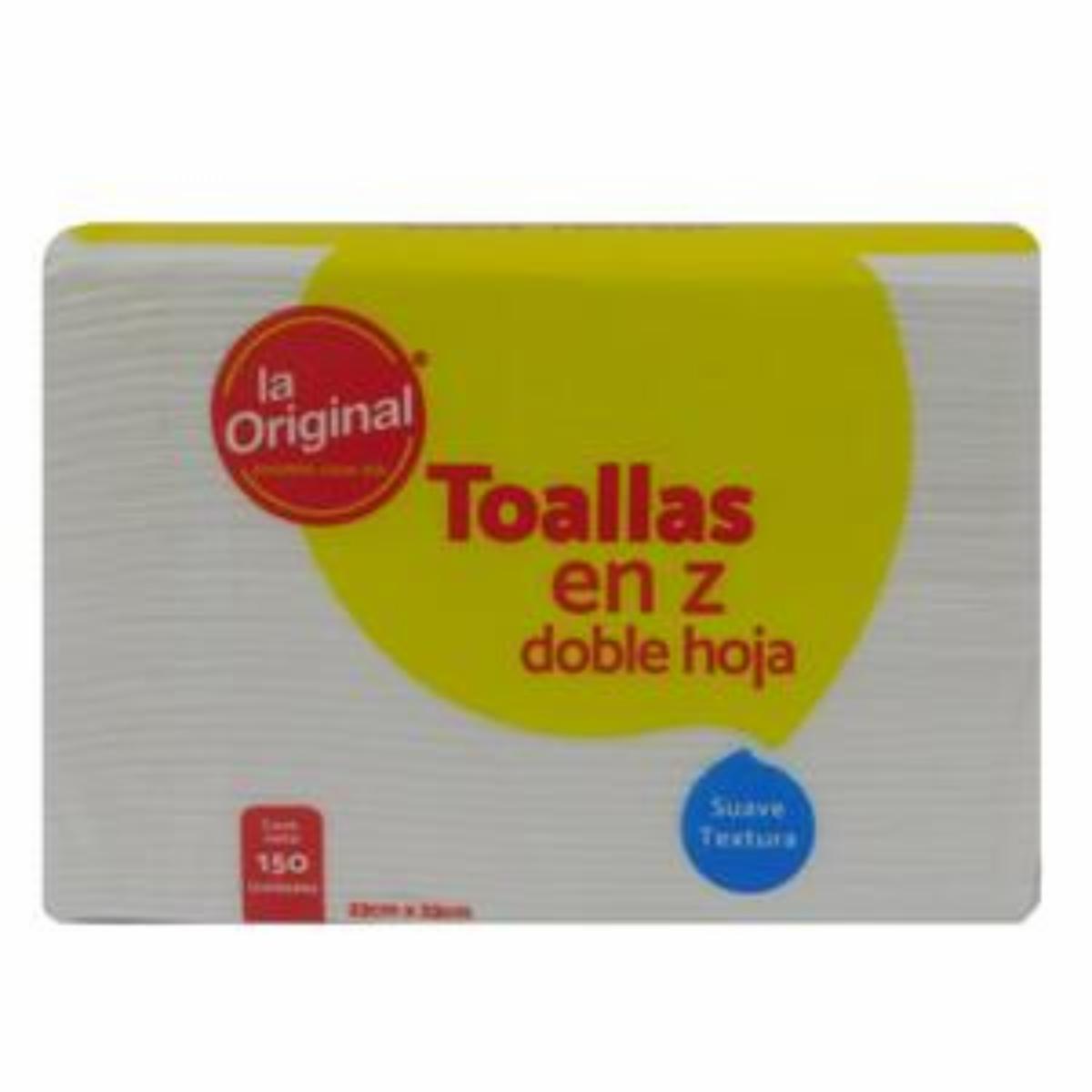 Toallas Multiusos En «Z» LA ORIGINAL X 150 Uds