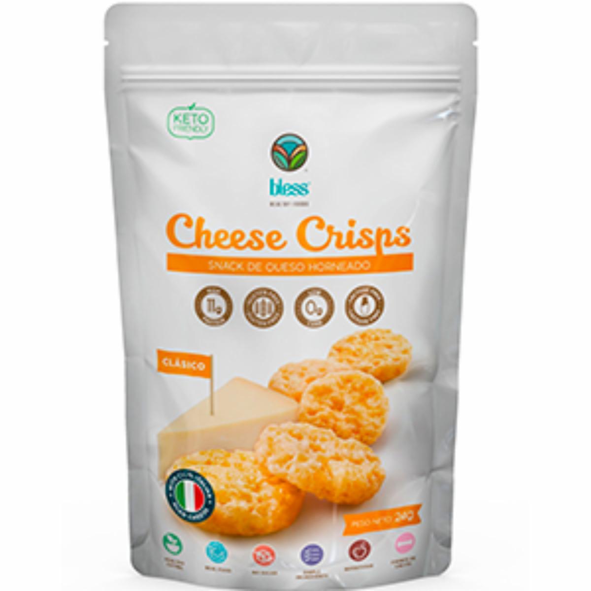 Snack Crisps De Queso BLESS 24 G