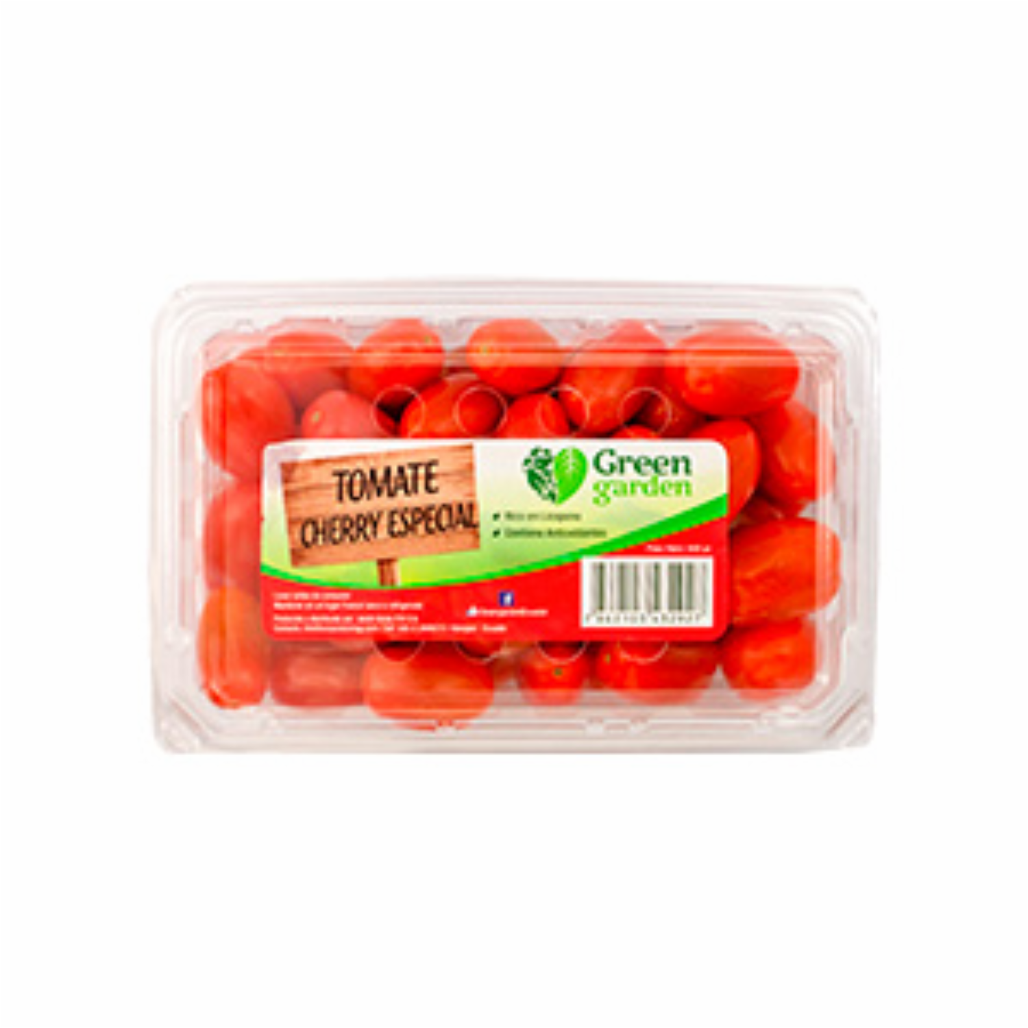 Tomate Cherry Perita GREEN GARDEN 650 G