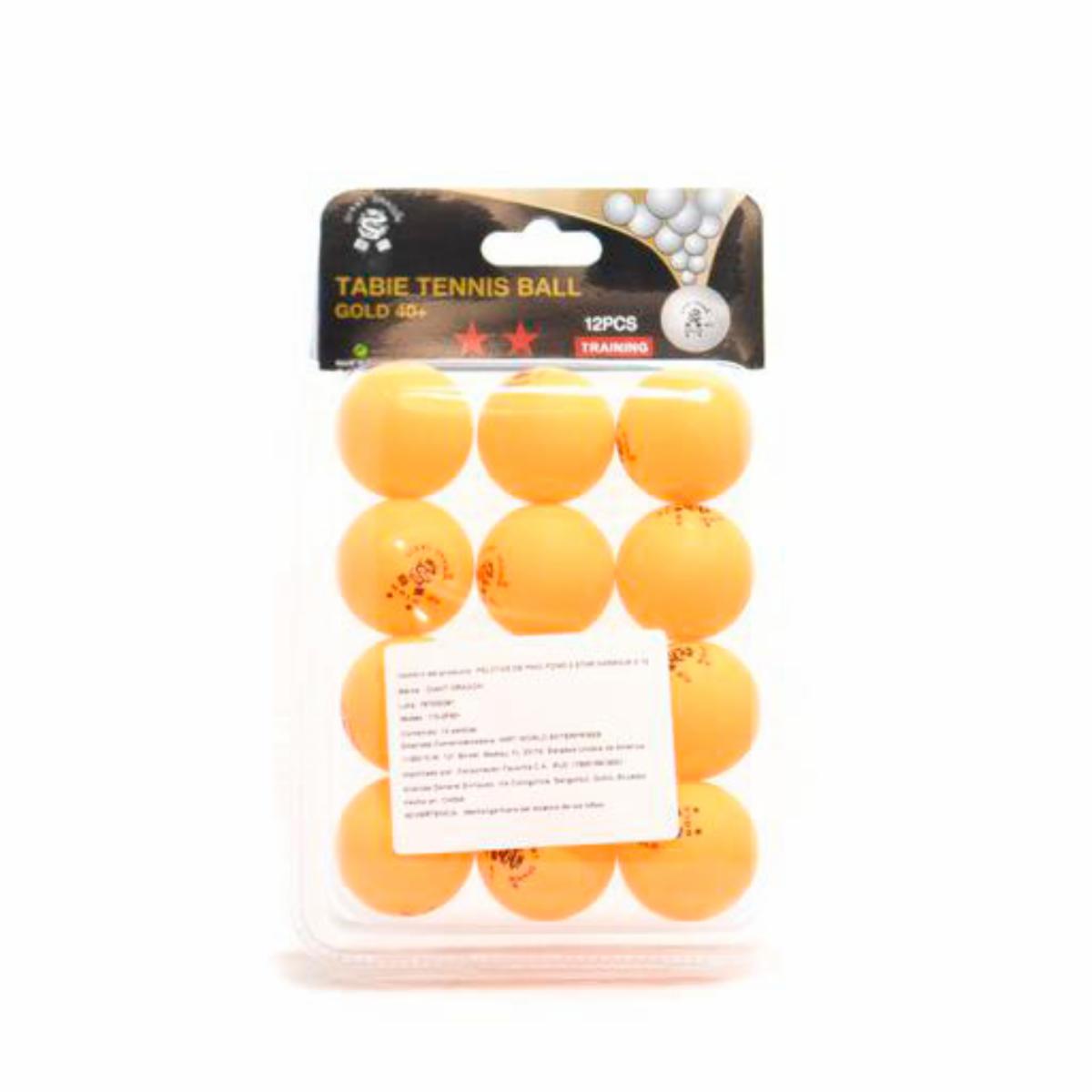Pelotas De Ping Pong 2 Star GIANT DRAGON X12 Uds