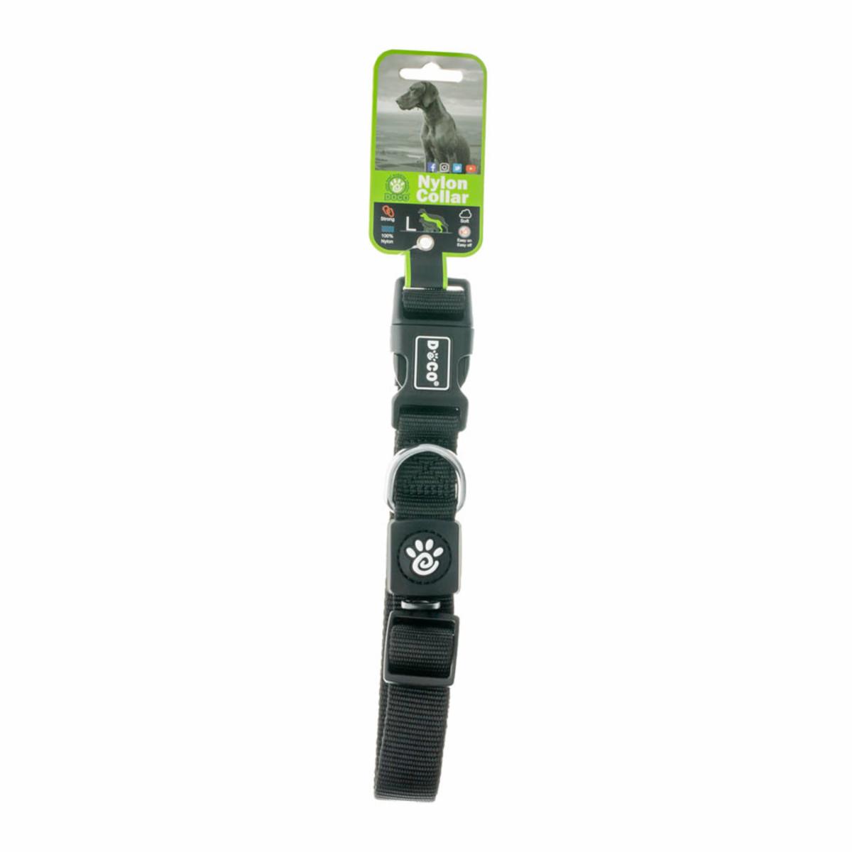 Collar Para Mascota Color Negro DOCO Gande