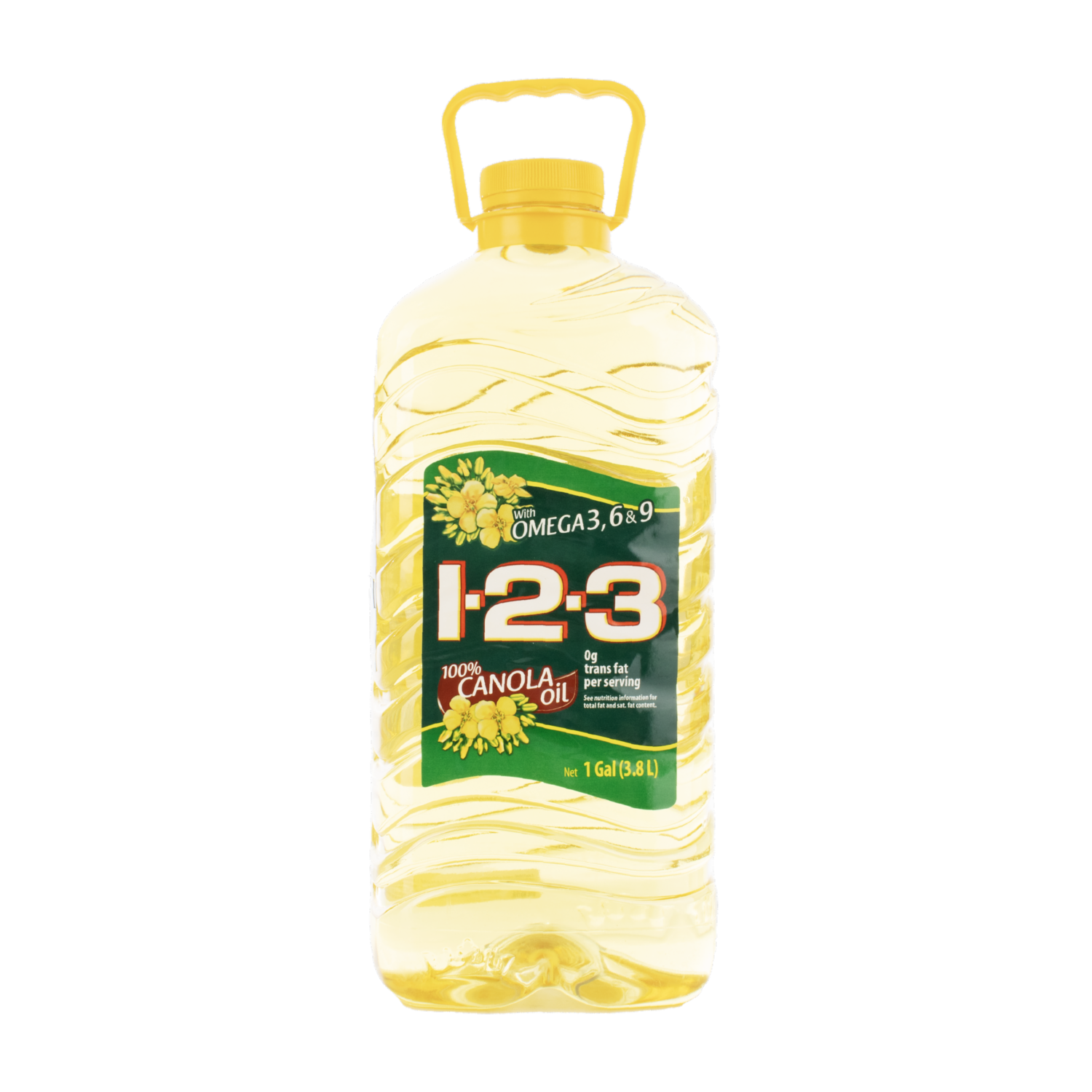 Aceite Comestible De Canola 1-2-3 3800 Ml
