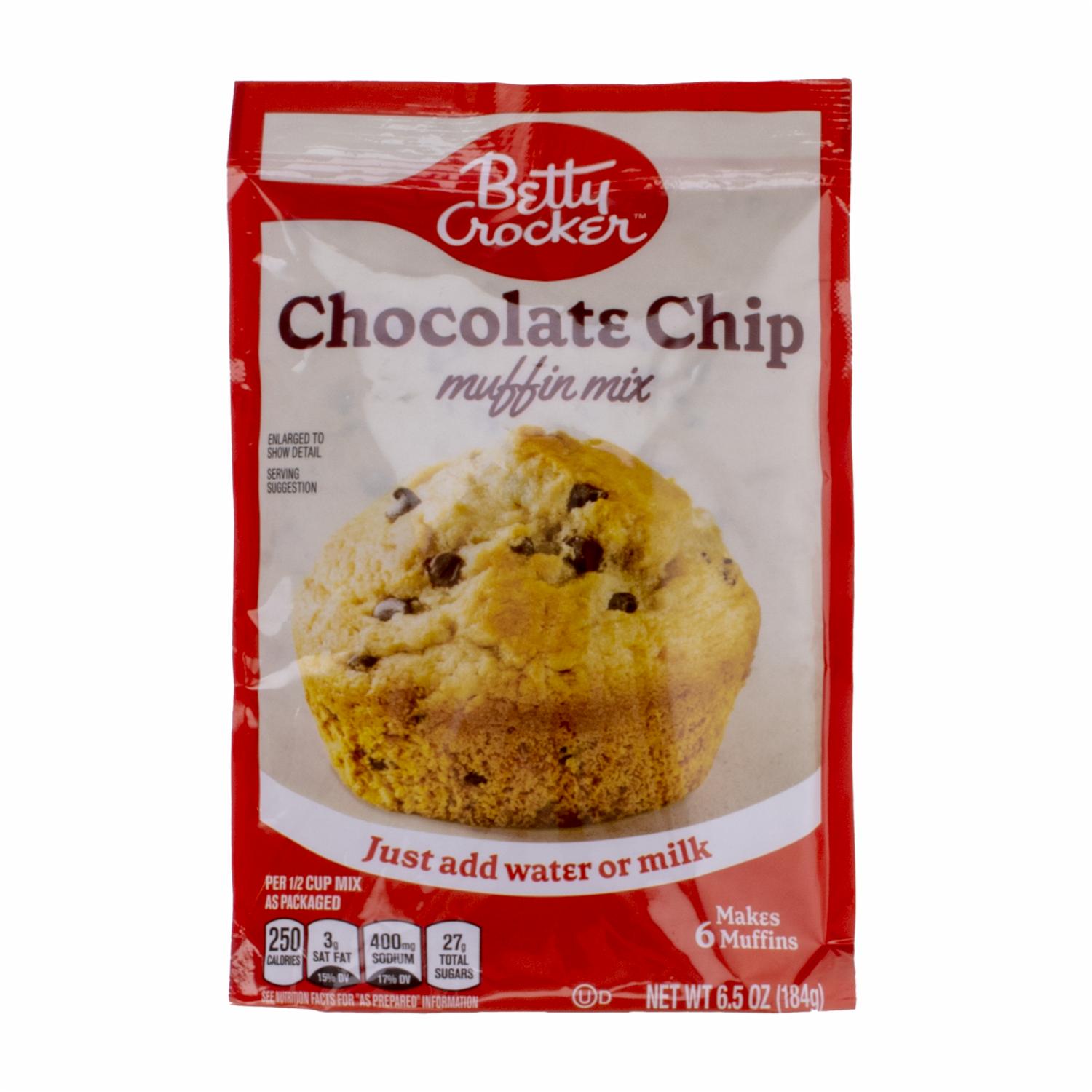 Premezcla Para Muffins Con Chispas De Chocolate BETTY CROCKER 184 G