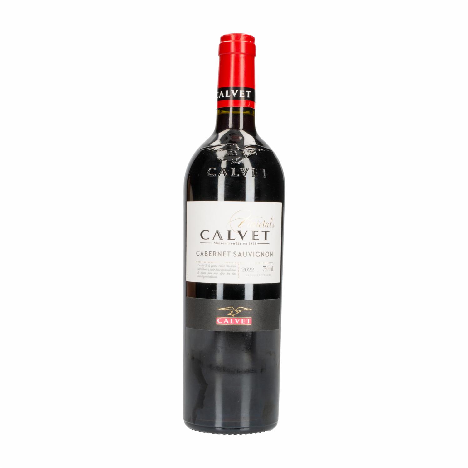 Vino Tinto Cabernet Sauvignon Varietals CALVET 750 Ml