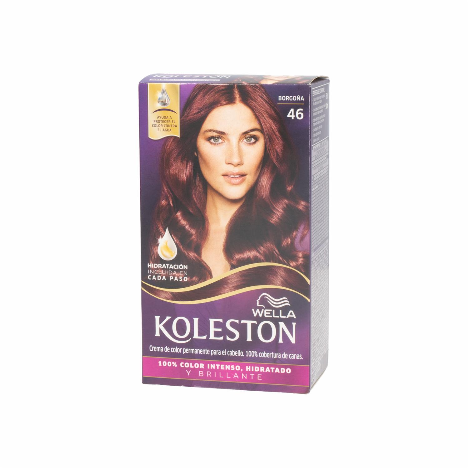 Tinte De Cabello Borgona 46 KOLESTON Unidad