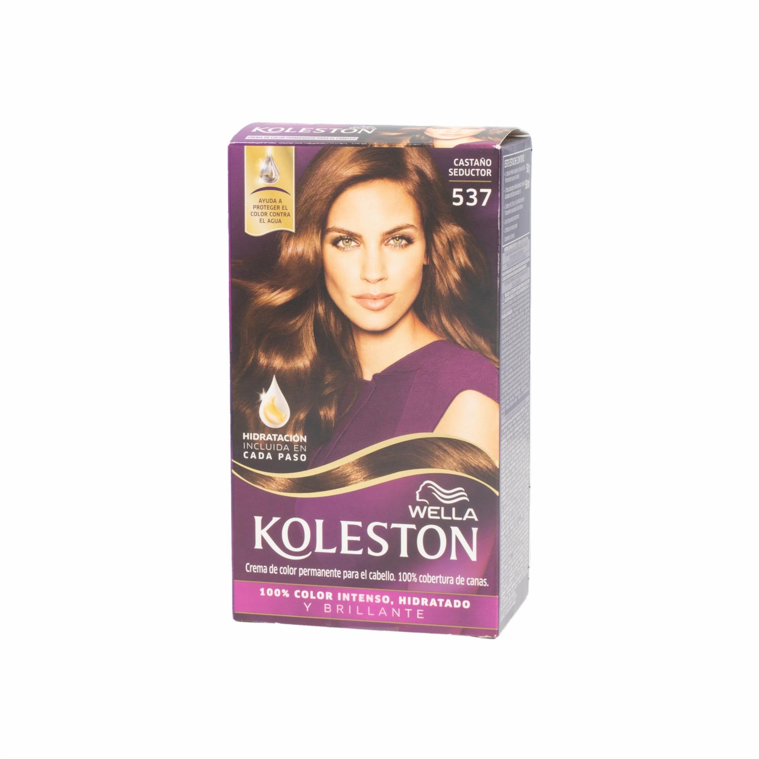 Tinte De Cabello Castaño Se N° 537 KOLESTON Unidad