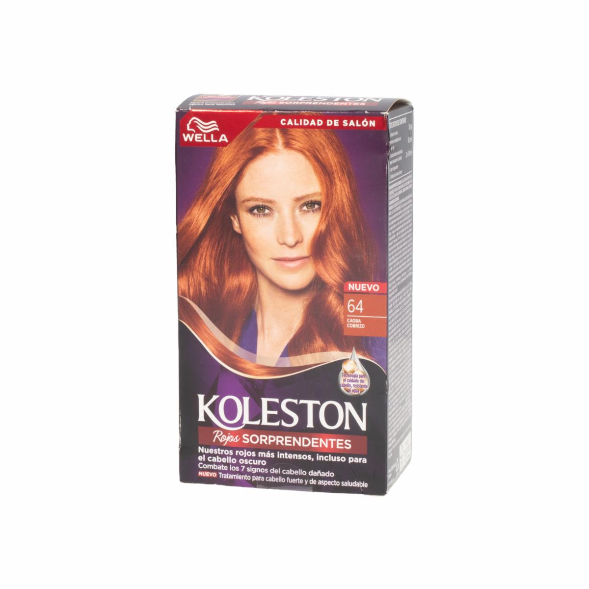 Tinte De Cabello N° 64 Caoba Cobrizo KOLESTON Unidad