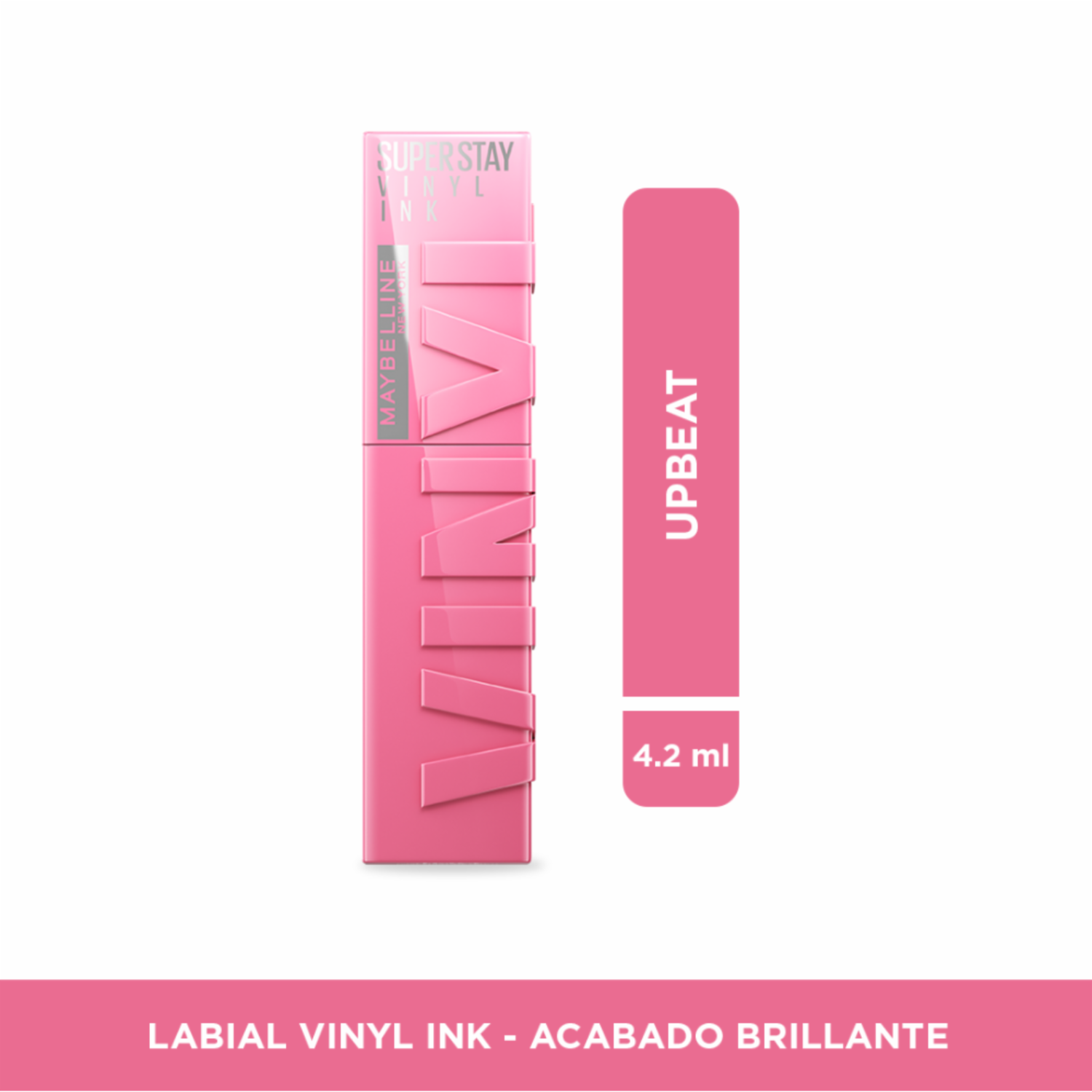 Labial Líquido Superstay  Vinyl Ink – Upbeat 155 MAYBELLINE NEW YORK 4.20 Ml