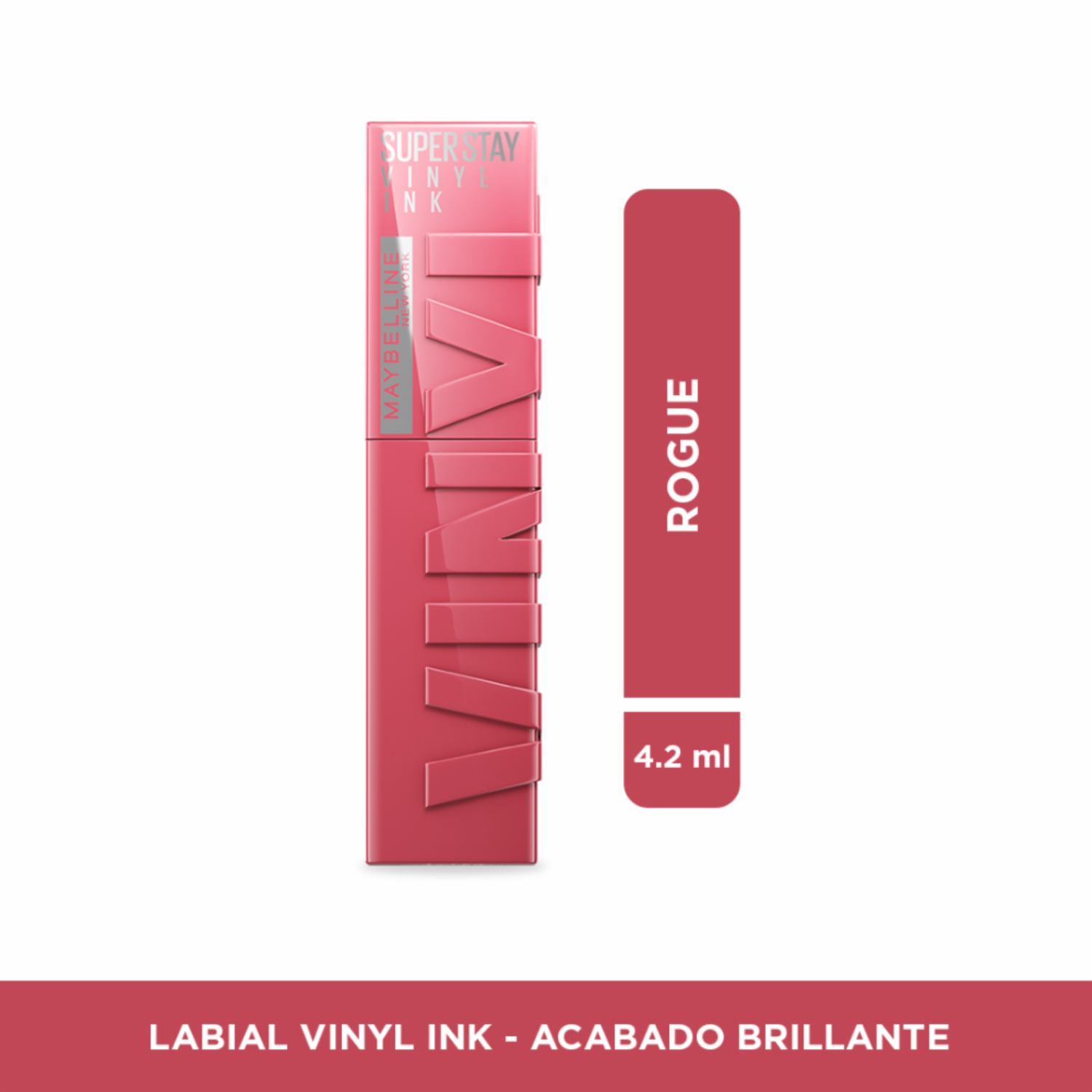 Labial Líquido Superstay Vinyl Ink – Rogue 145 MAYBELLINE NEW YORK 4.20 Ml