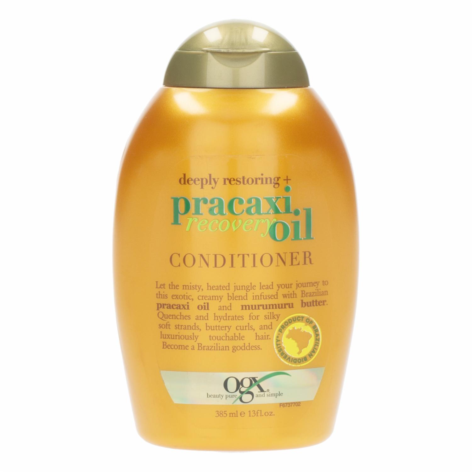 Acondicionador De Cabello Pracaxi Recovery Oil Antfrizz OGX 385 Ml