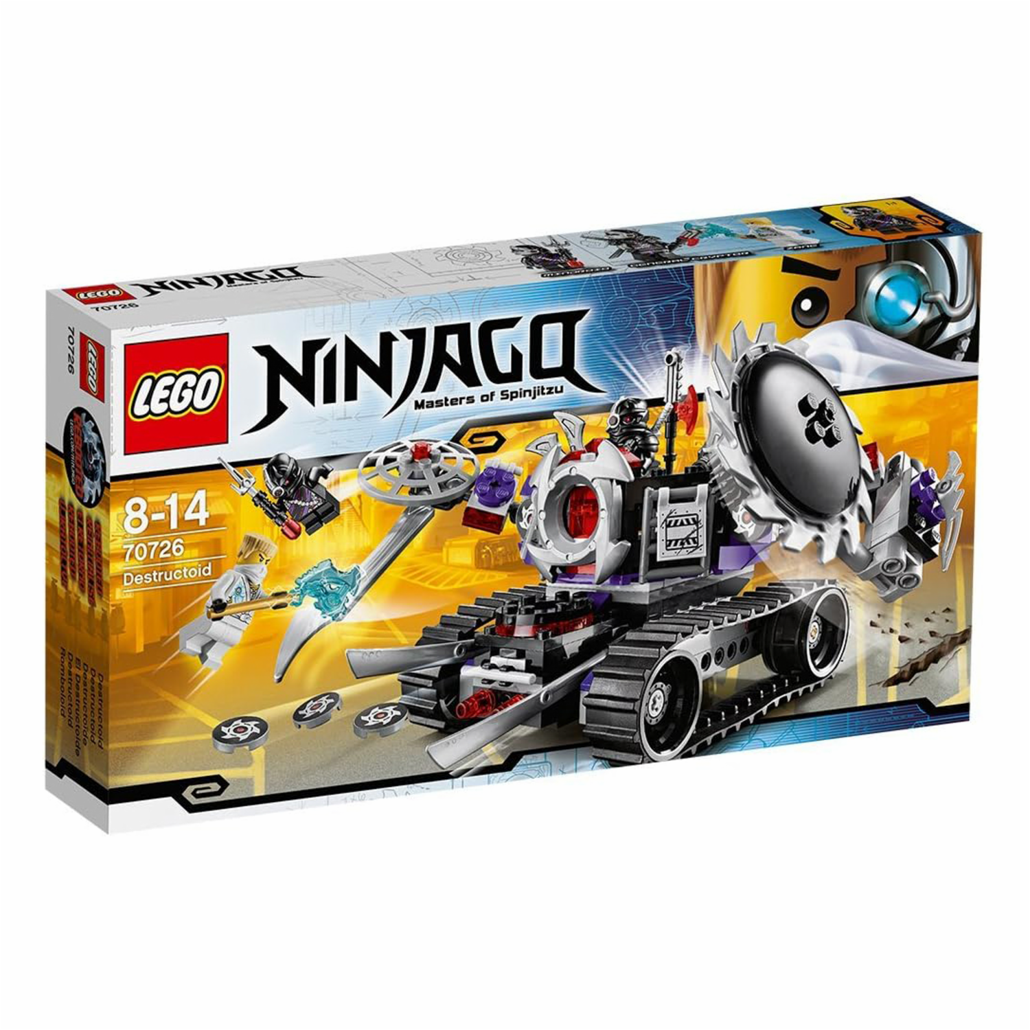 Bloques De Armar Robot Destructoide LEGO NINJAGO 253 Piezas