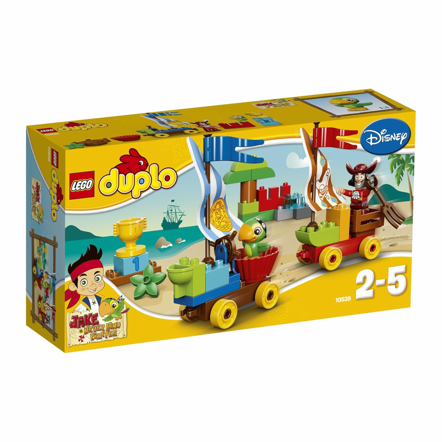 Bloques De Armar Carreras En La Playa LEGO DUPLO 37 Piezas
