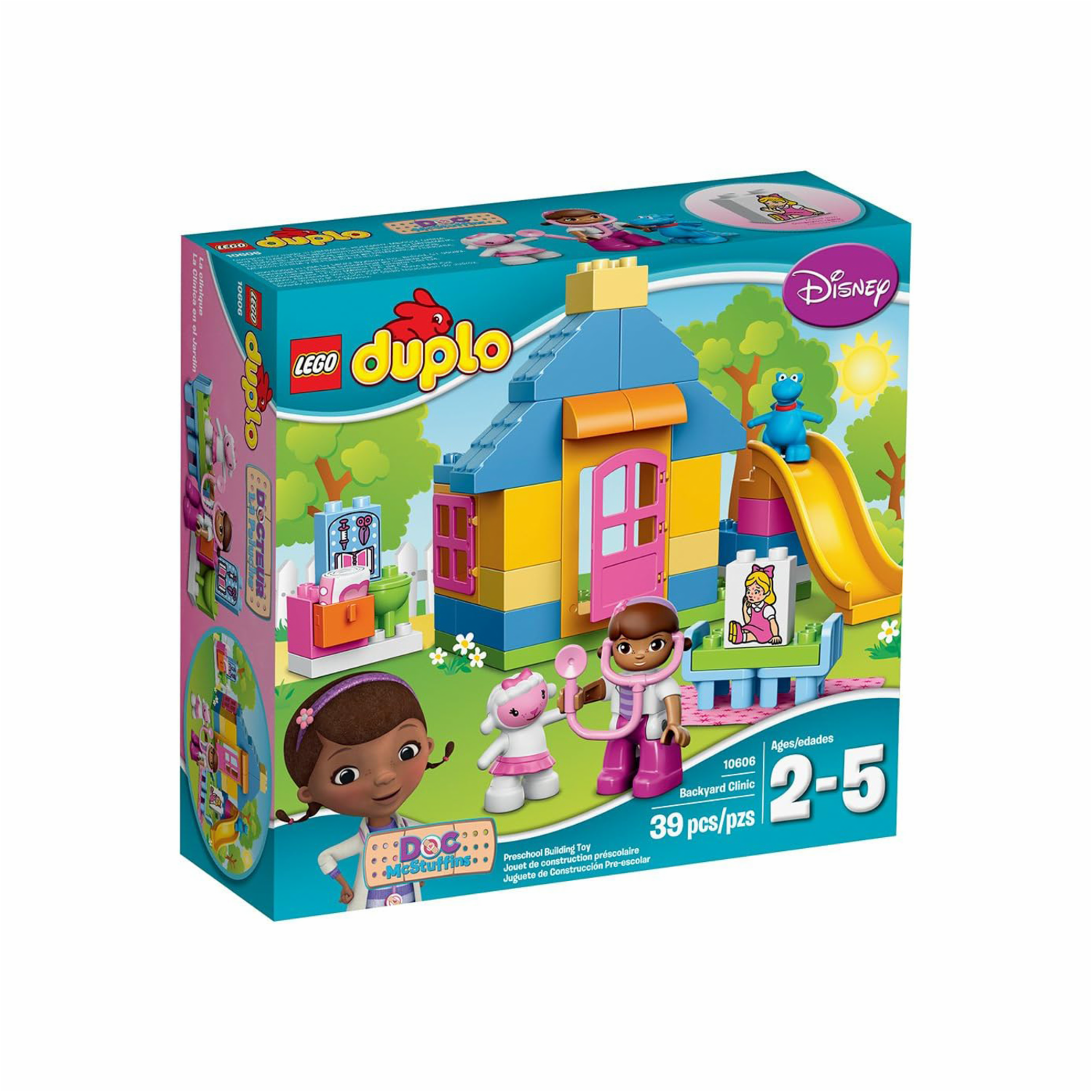 Bloques De Armar Clínica De La Doctora Juguetes LEGO DUPLO 39 Piezas