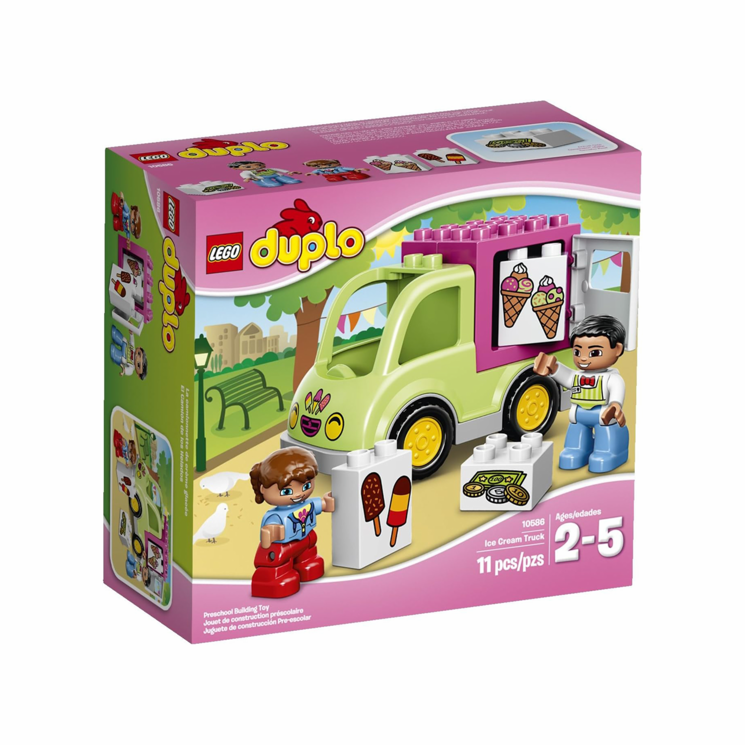 Bloques De Armar Camión De Helados LEGO DUPLO 11 Piezas