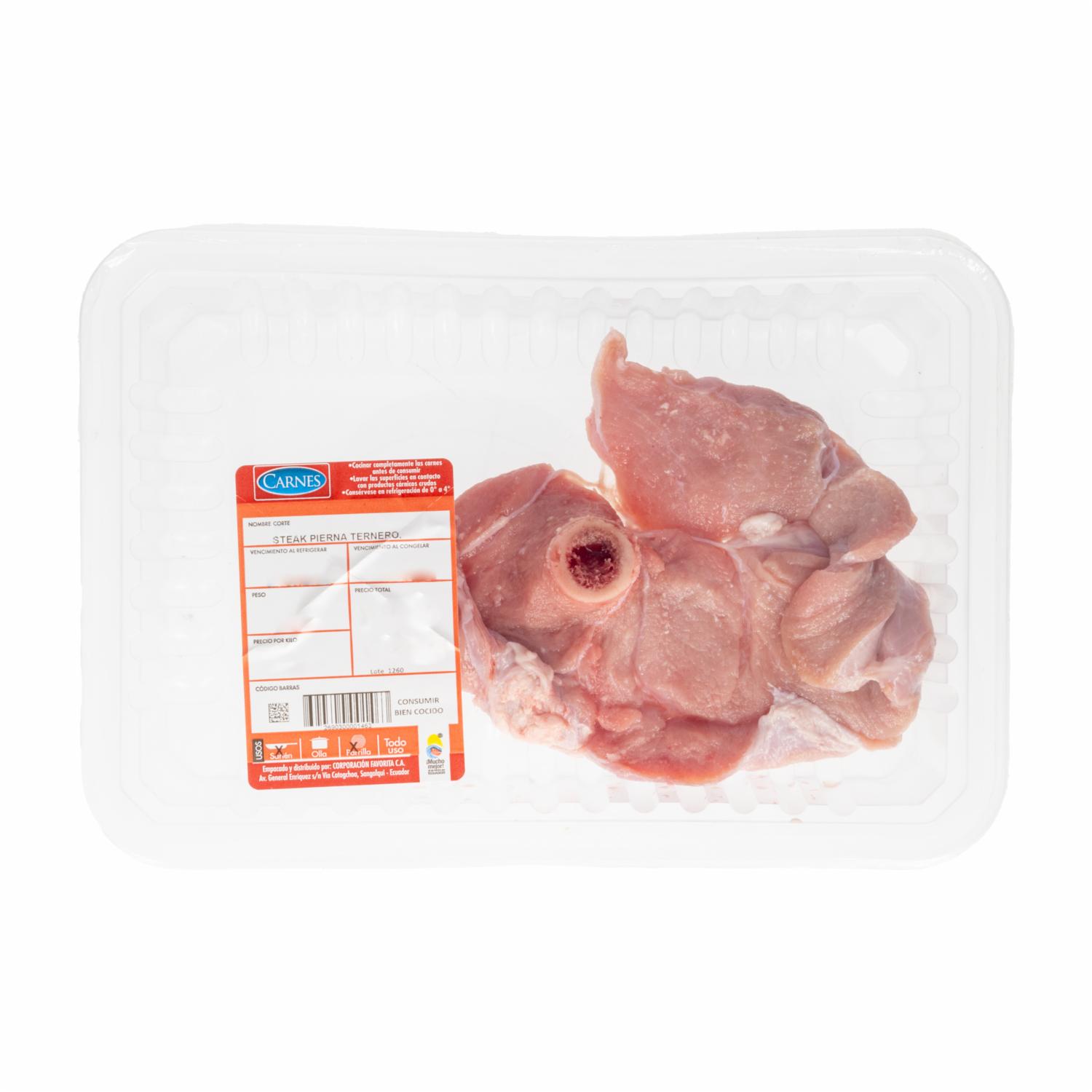 Steak Pierna De Ternero SUPERCARNES Al Peso
