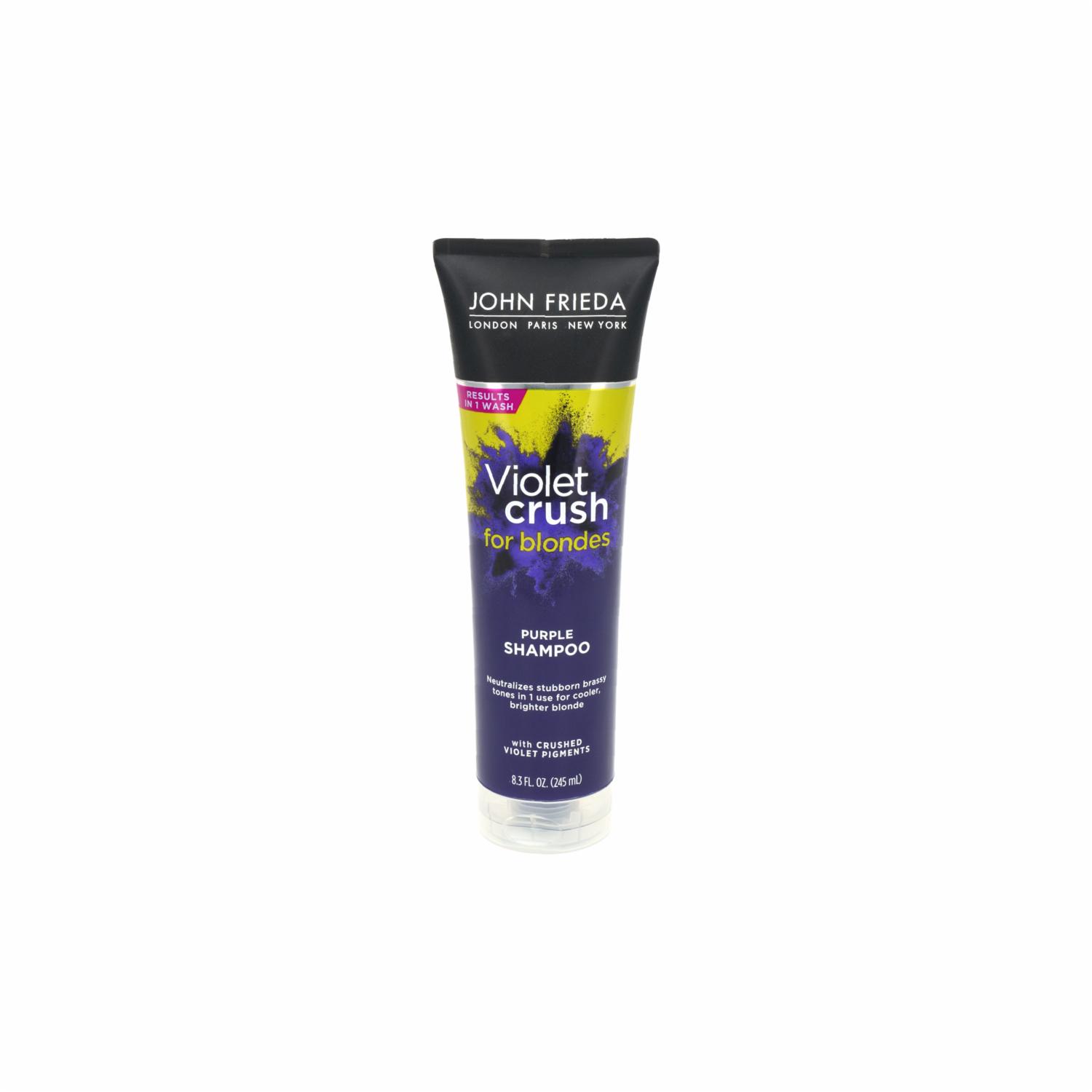 Shampoo De Cabello Violet Crush Para Rubios JOHN FRIEDA 245 Ml