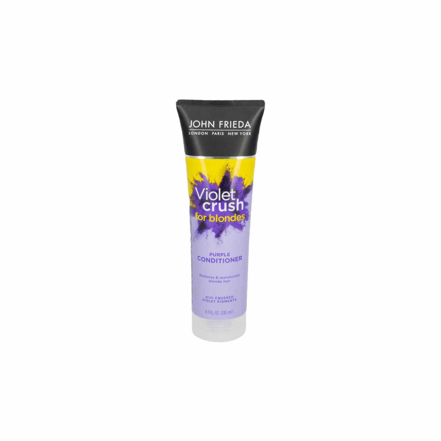 Acondicionador De Cabello Violet Crush Para Rubios JOHN FRIEDA 245 Ml