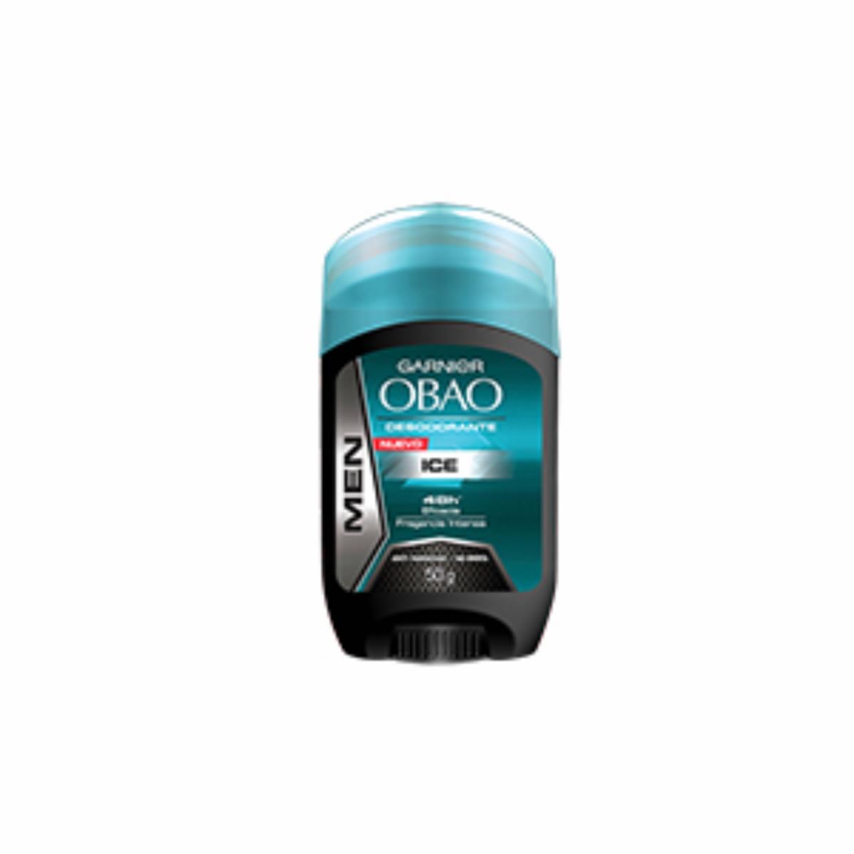 Desodorante En Barra Ice Men GARNIER OBAO 50 g
