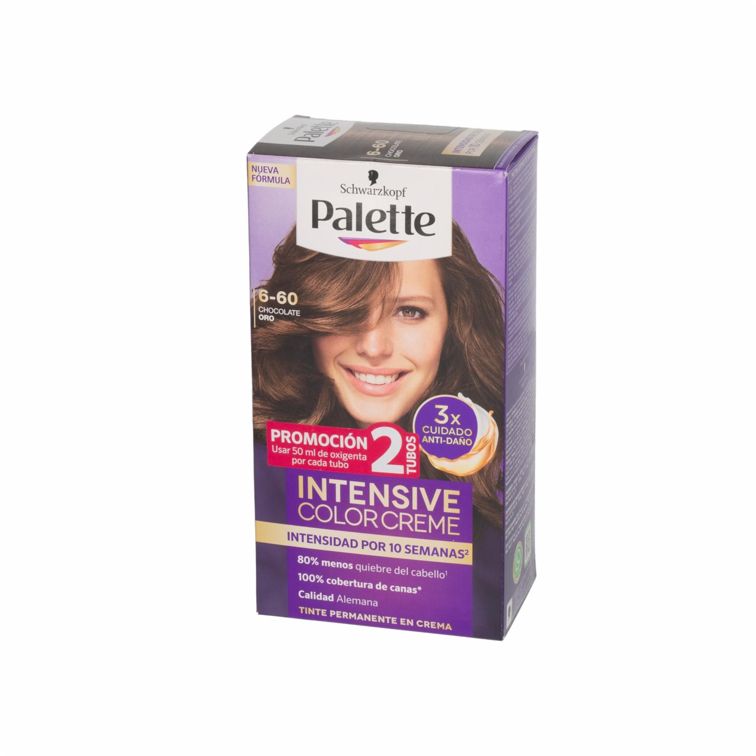 Tinte De Cabello Palette Doble Tubo Chocol. Oro 6-60 PALETTE Color Chocol. Oro 6-60