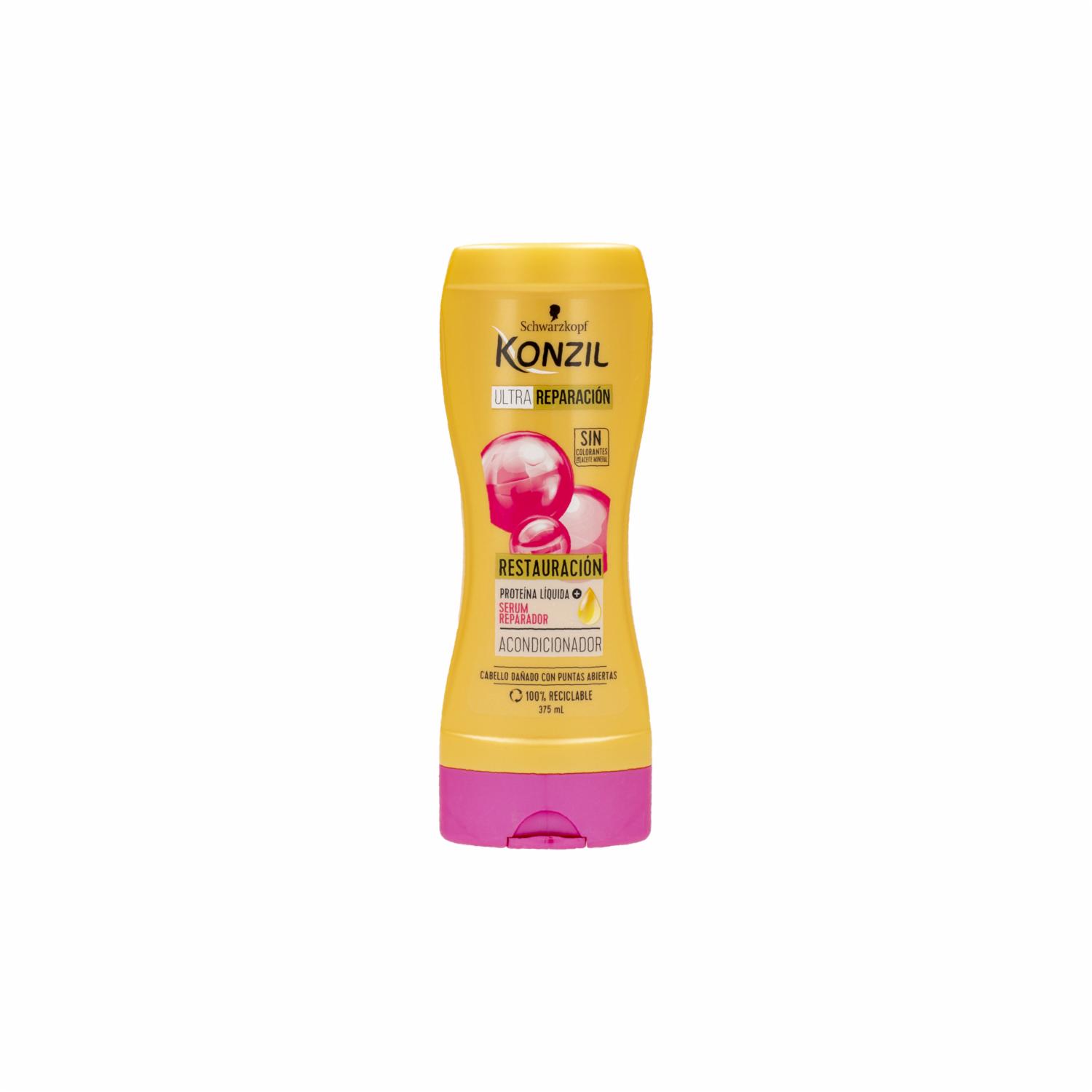 Acondicionador De Cabello Restauracion KONZIL 375 Ml