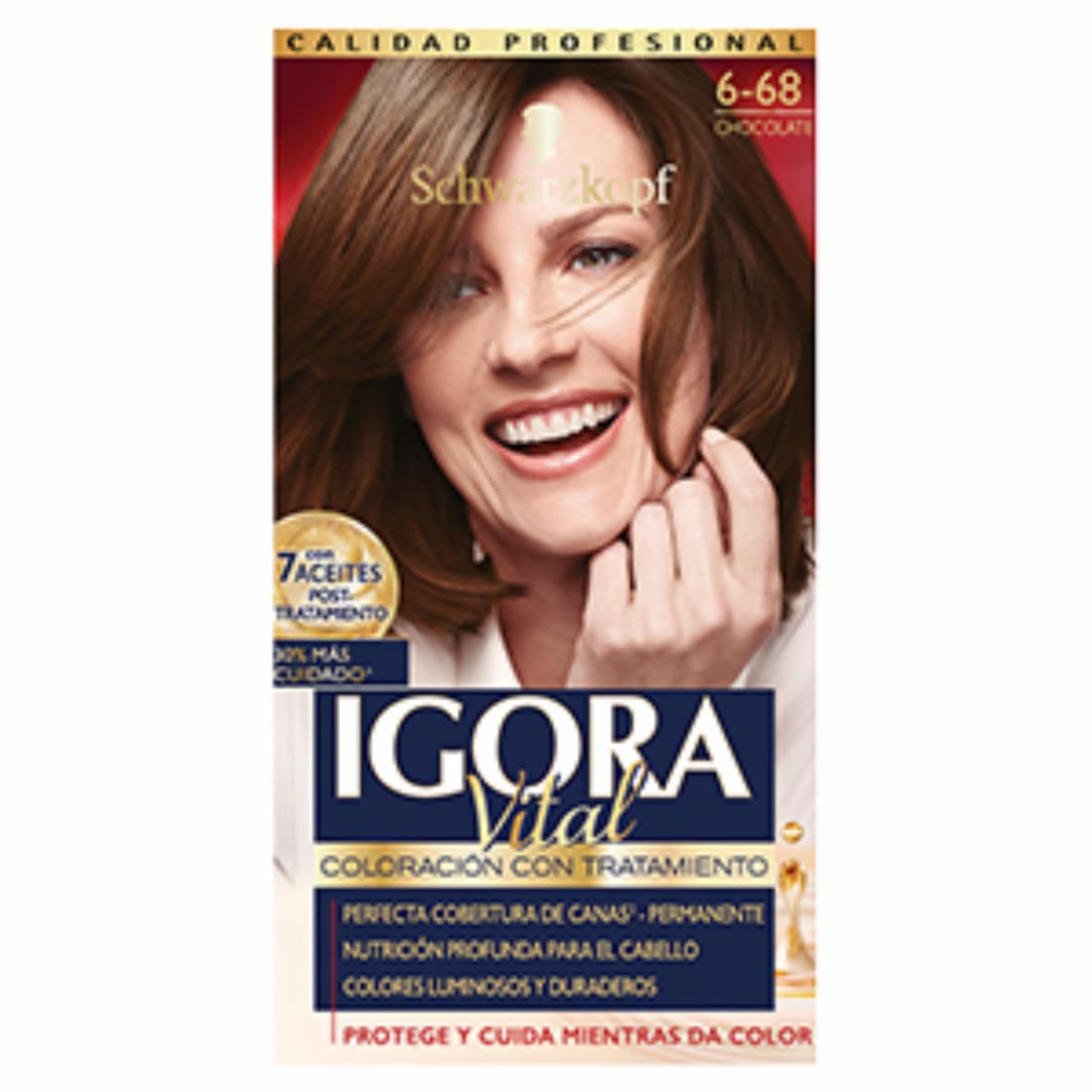 Tinte De Cabello Tono R5/6-68 IGORA VITAL Unidad