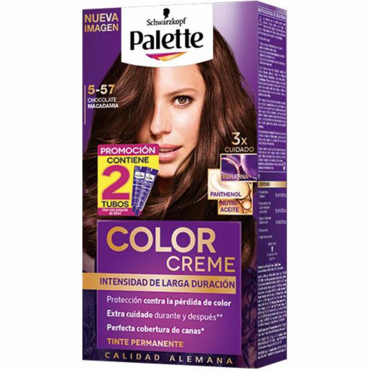Tinte De Cabello Tono 5-57 Chocolate/Macadamia De 50Ml PALETTE Unidad