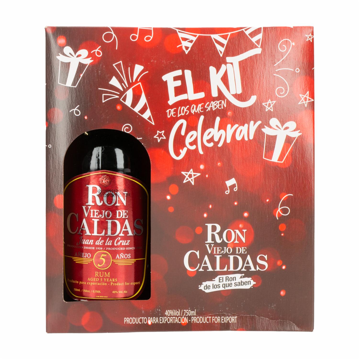 Ron Añejo 5 Años Viejo De Caldas 750 Ml
