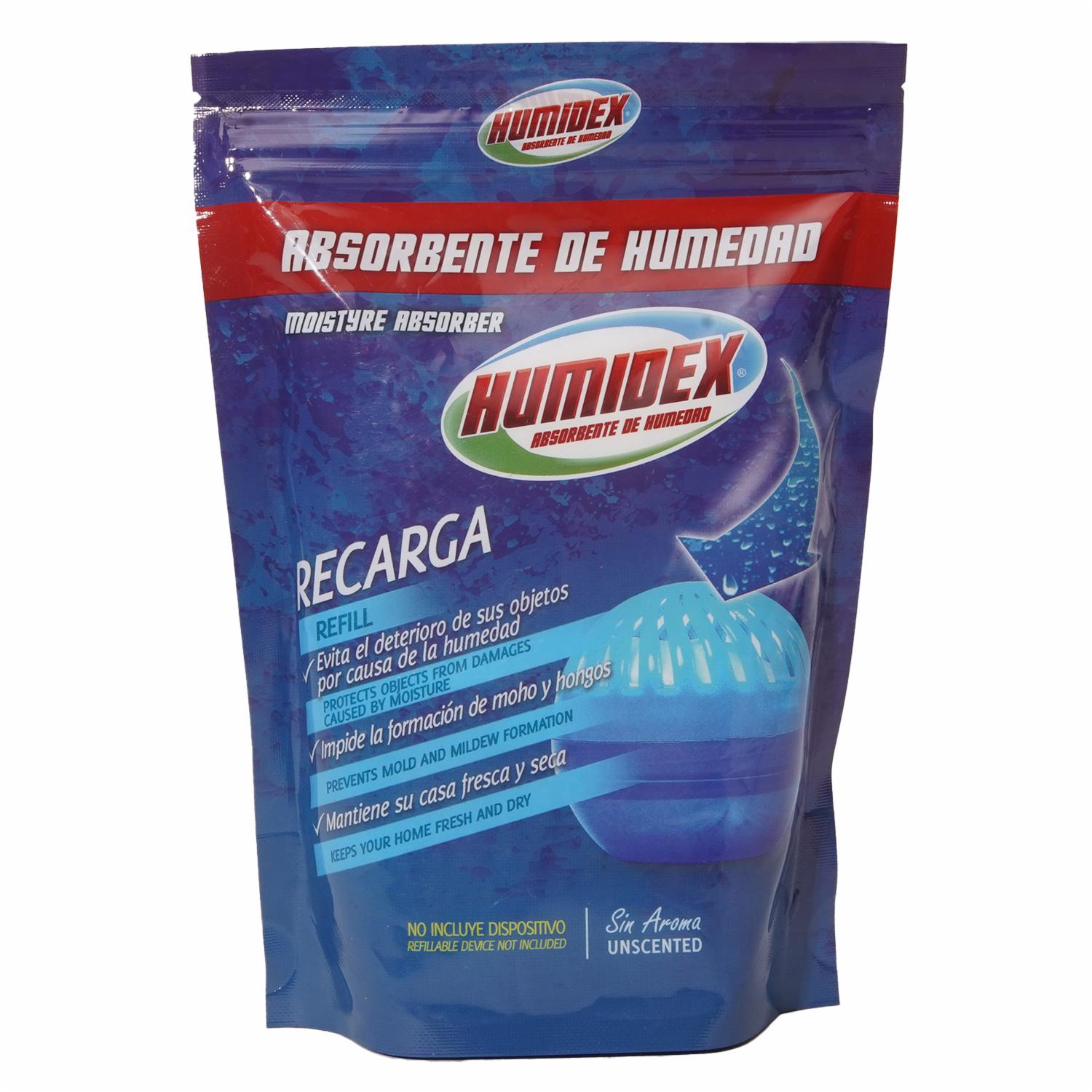 Desodorante Ambiental Mini Absorbente HUMIDEX 3 Uds X 80 G