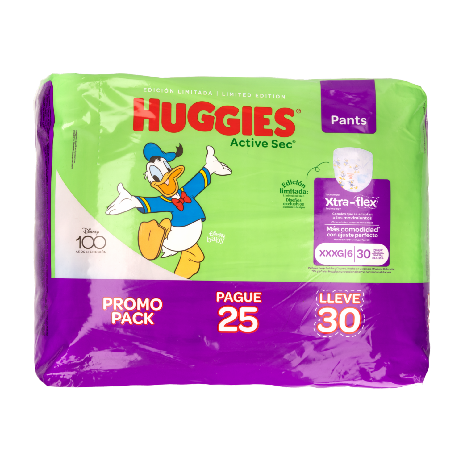 Pants Día Actsec XXXG HUGGIES X 30 Uds