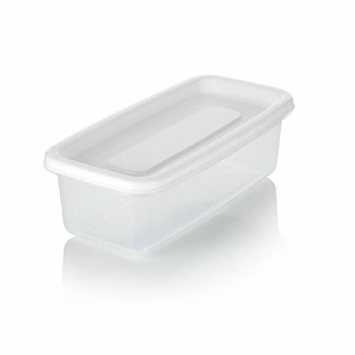 Repostero Plus Rectangular Blanco ESTRA 0,35 Litros