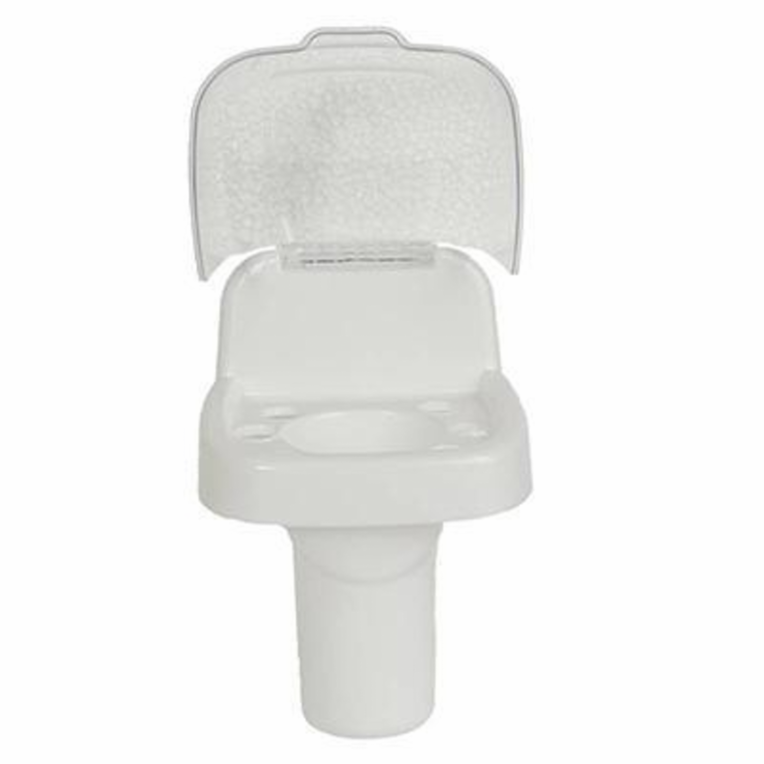Portacepillos De Pared Con Tapa NOVEDADES PLÁSTICAS Unidad