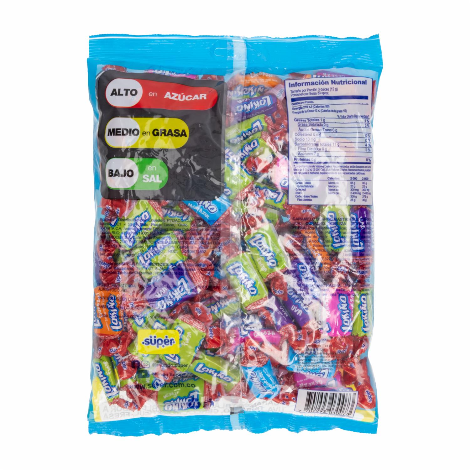 Caramelo Masticable LOKIÑO 400 G