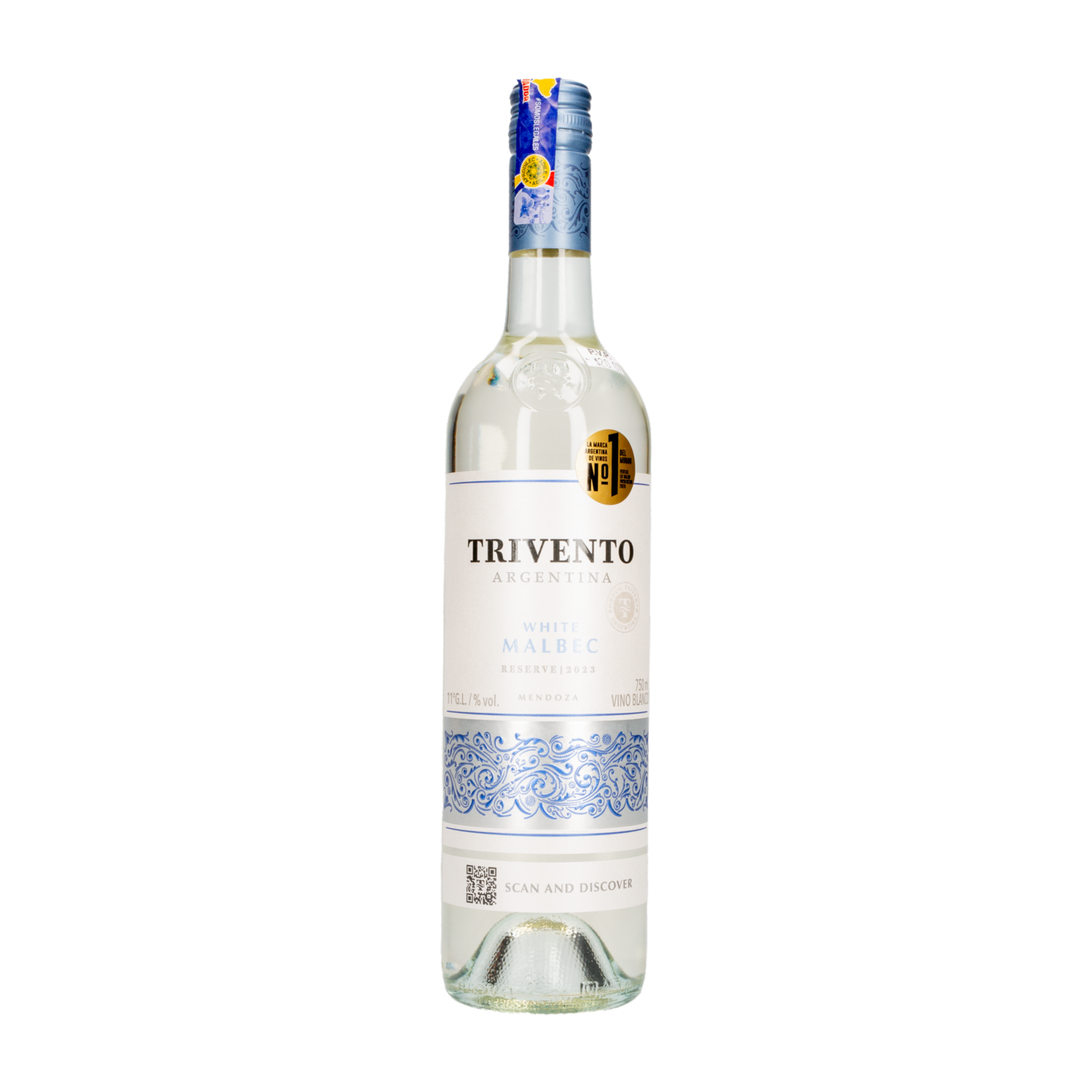Vino Blanco Reserva White Malbec TRIVENTO 750 Ml