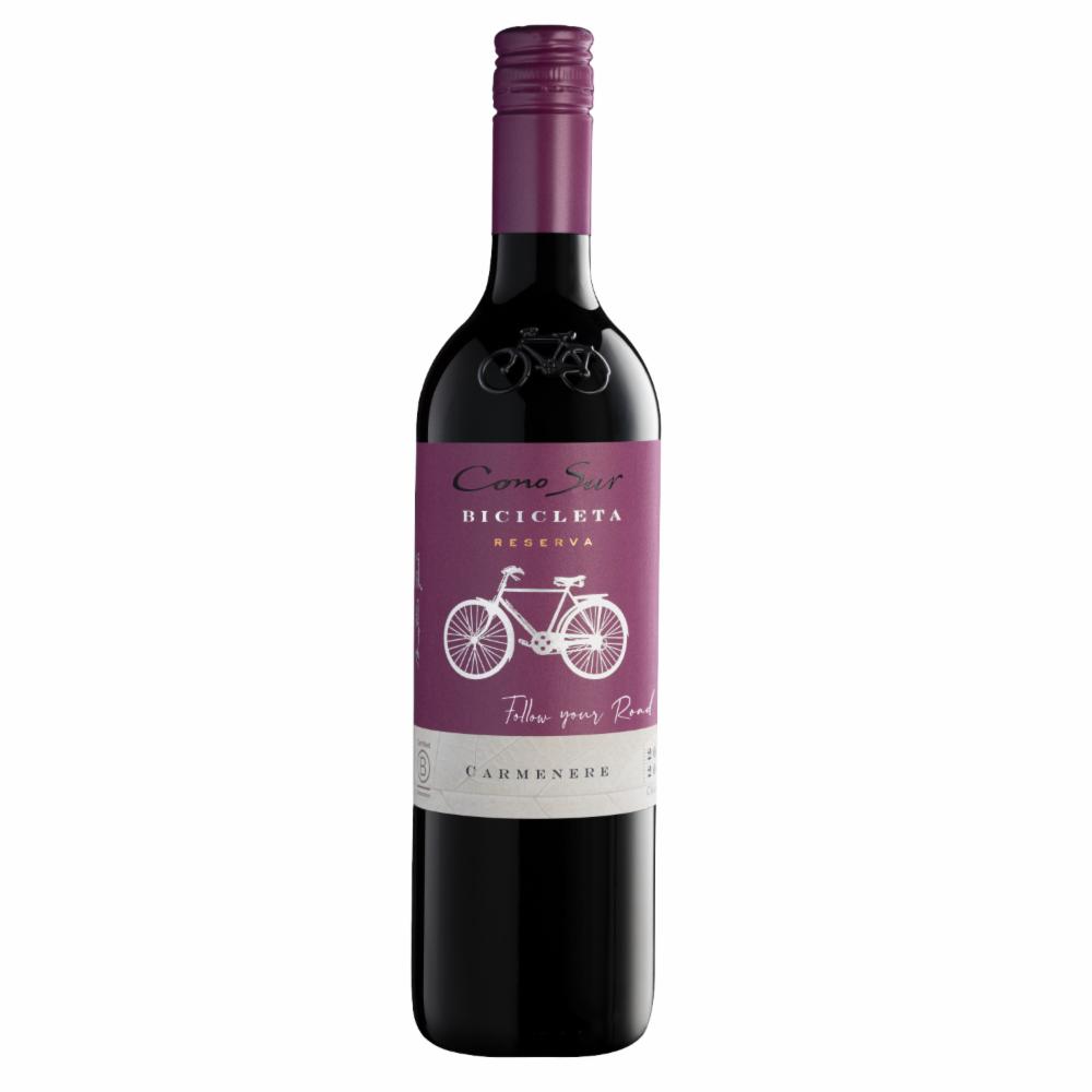 Vino Tinto Bicicleta Carmenere Cono Sur 750 Ml