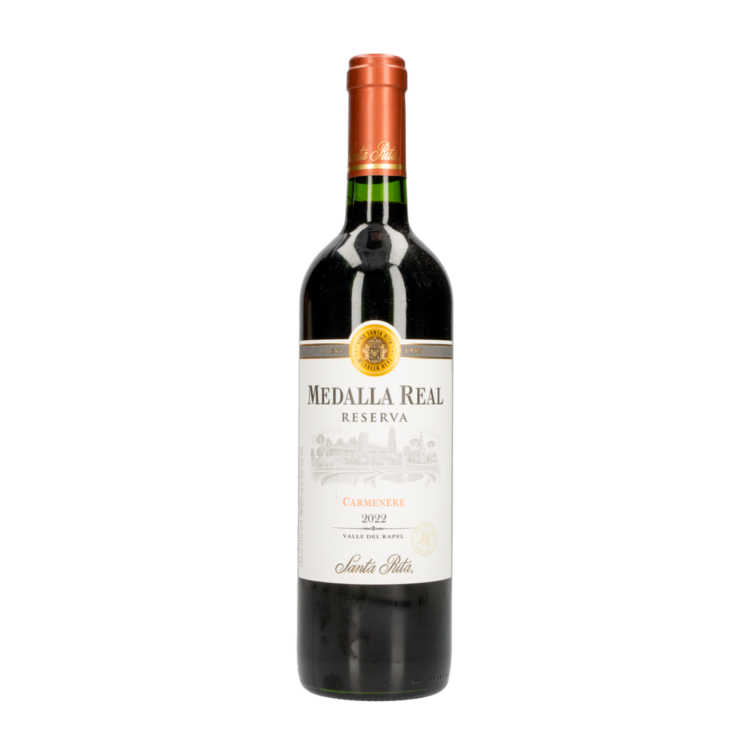 Vino Tinto Reserva Carmenere MEDALLA REAL 750 Ml