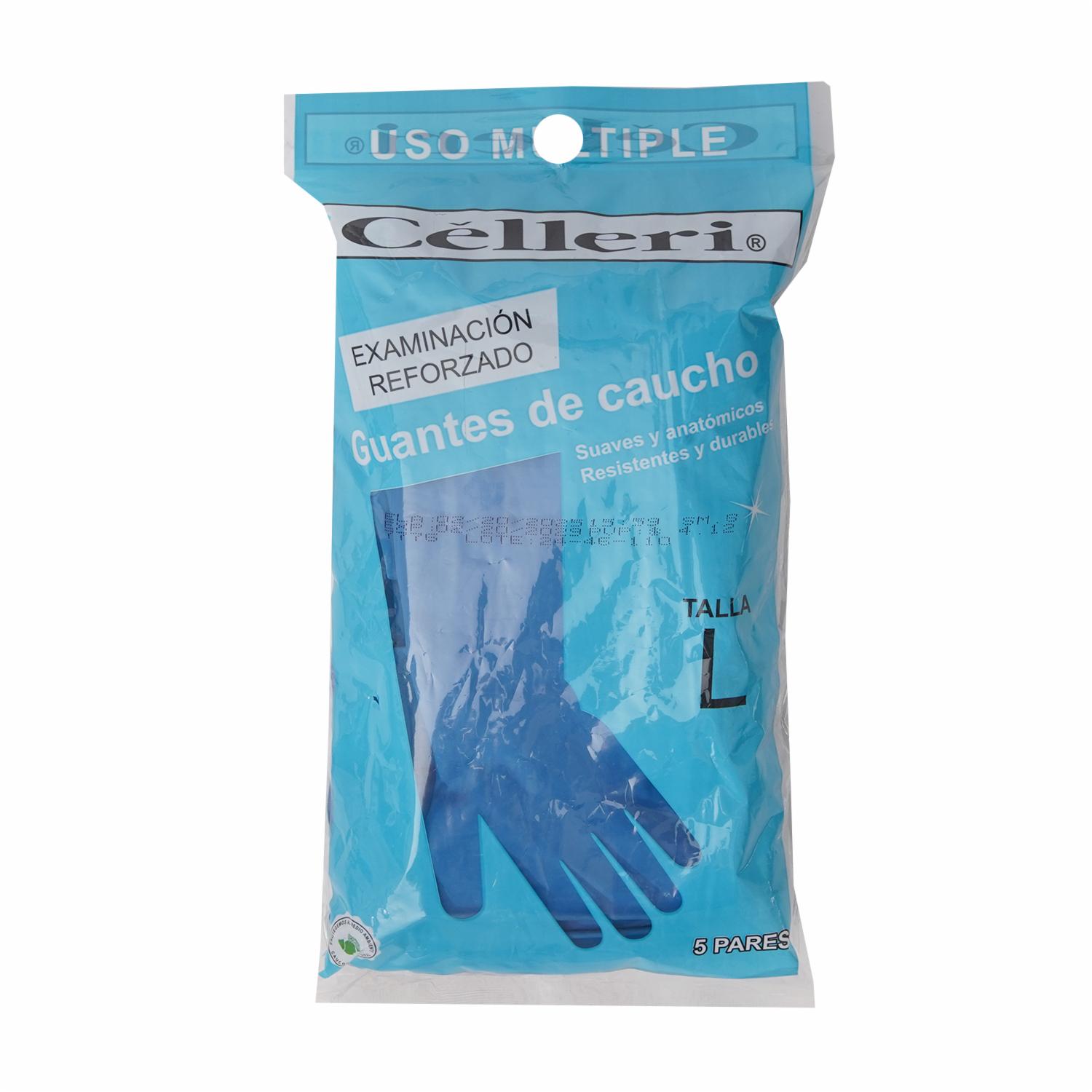 Guante De Examinación Reforzado Large CELLERI 1 X 10 Unidades