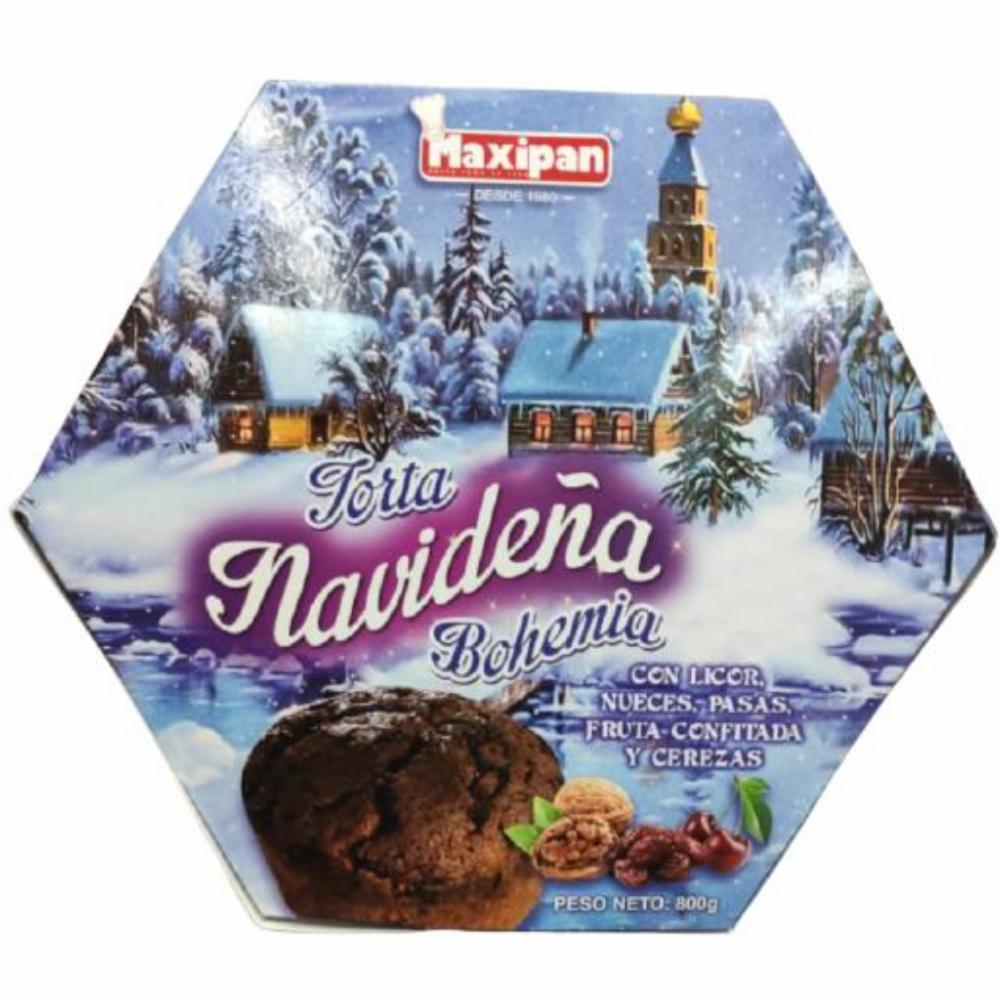 Torta Negra Navideña MAXIPAN 800 G