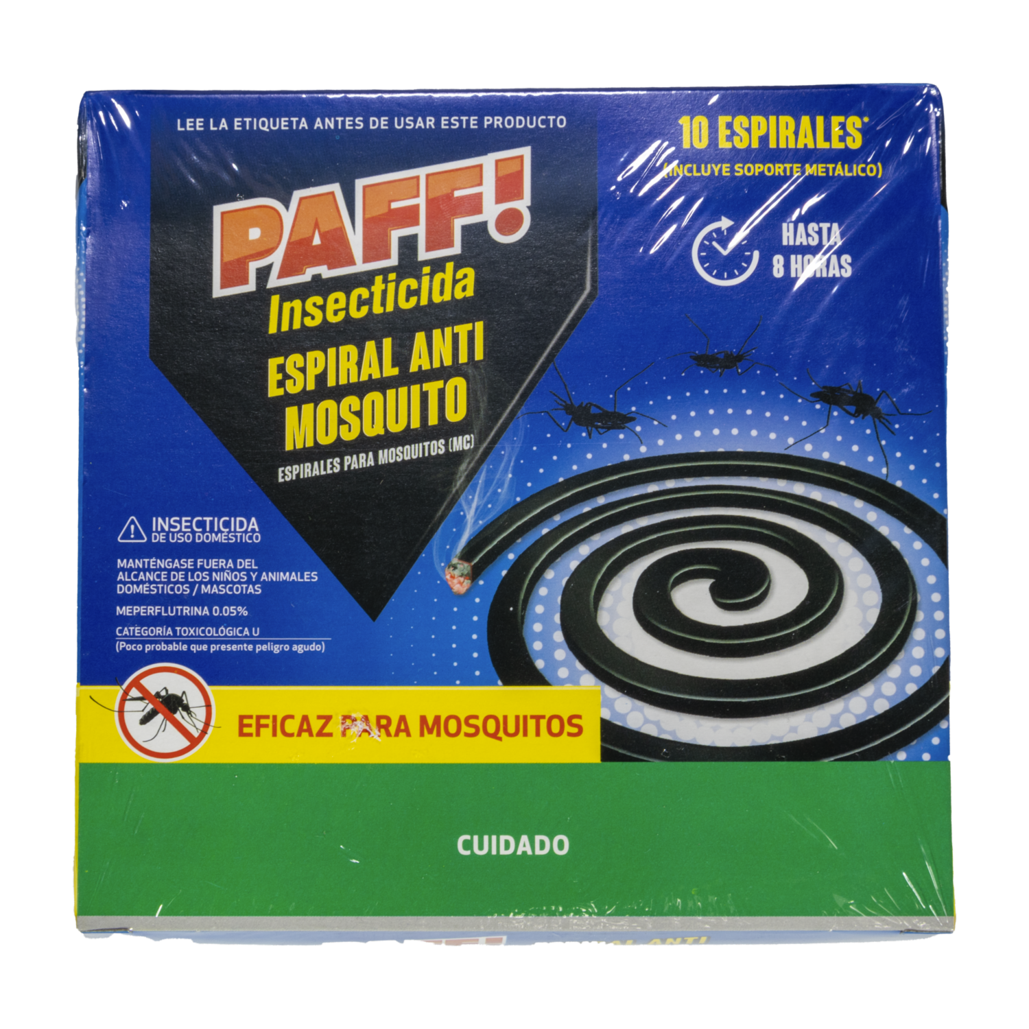 Insecticida Espiral Anti Mosquito PAFF 10 Uds