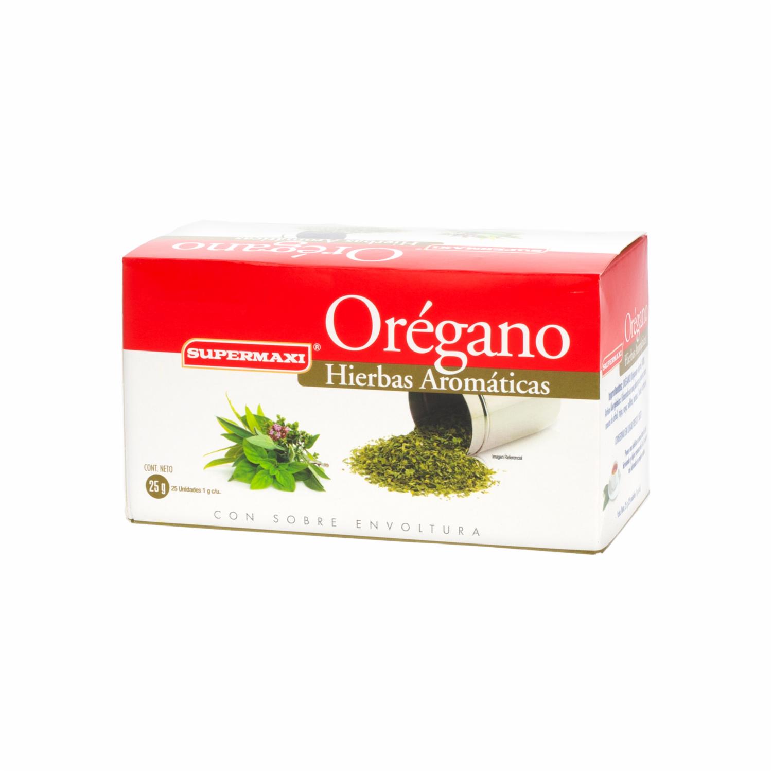 Infusión De Orégano SUPERMAXI 25 X 1 Gr