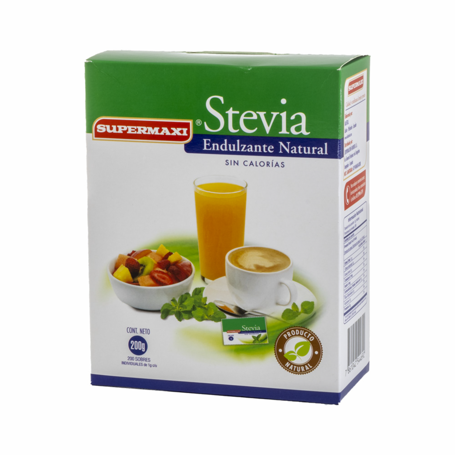 Stevia Sin Calorías SUPERMAXI 200 G