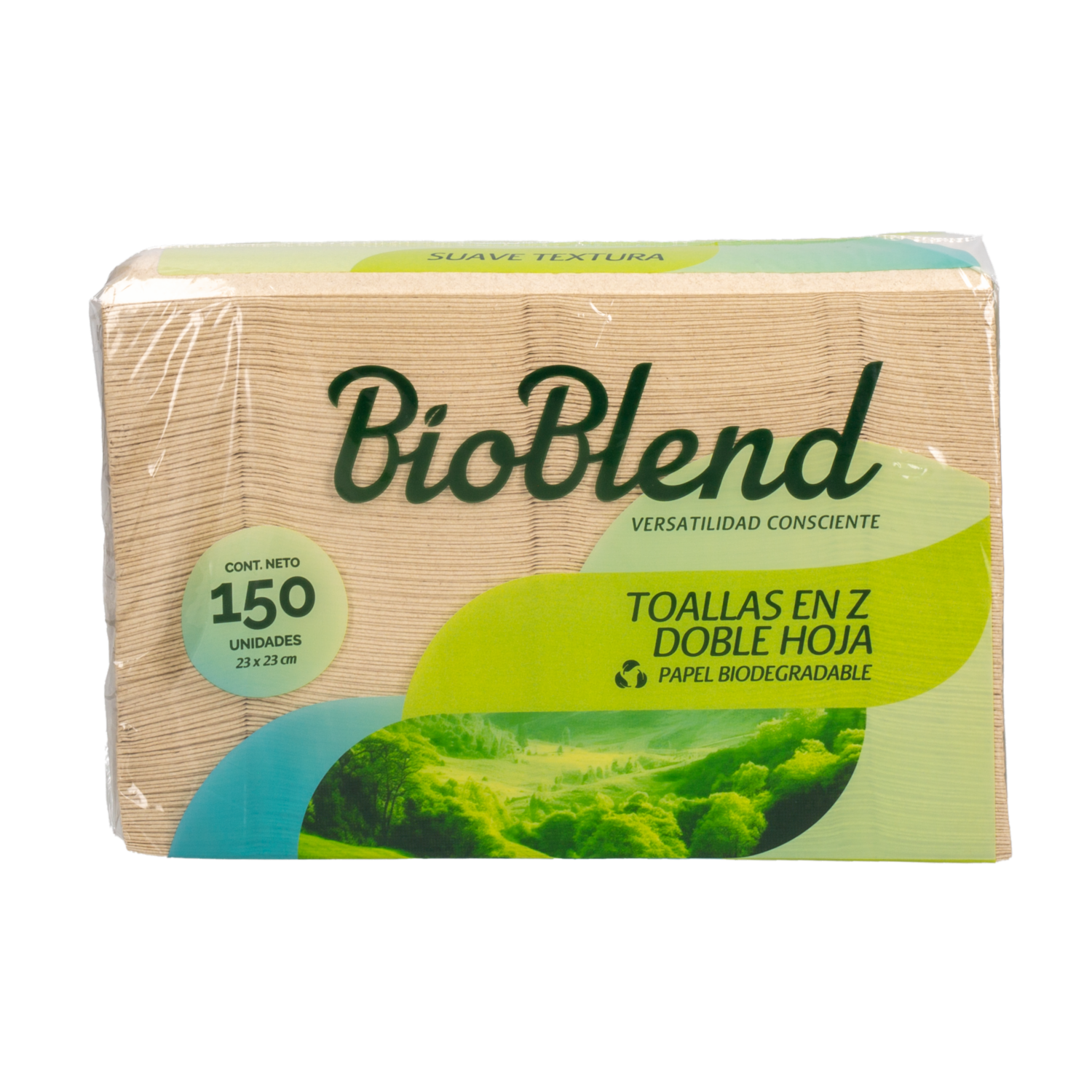 Toallas En Z Resistentes BIO BLEND X 150 Uds