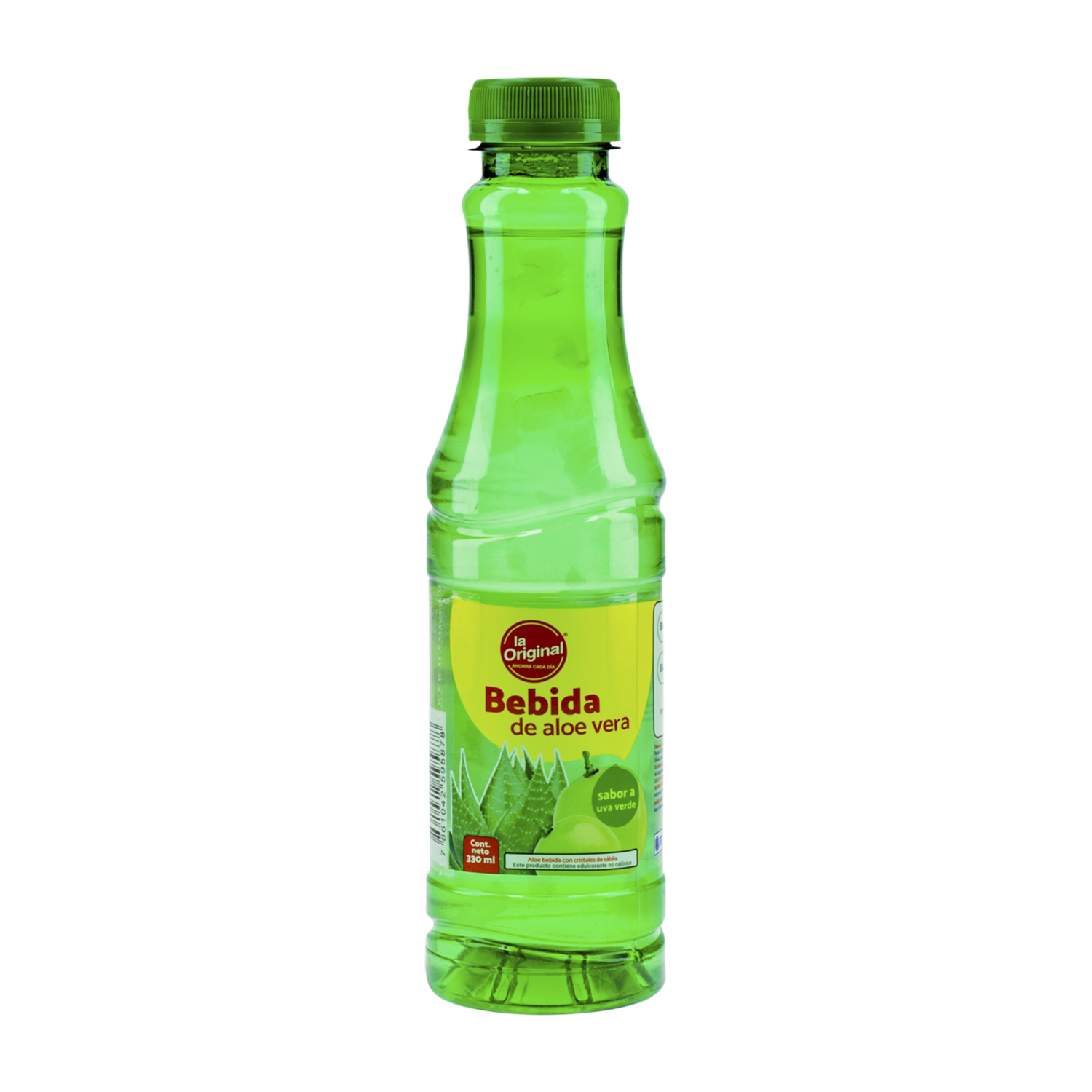 Bebida De Aloe Vera Sabor A Uva Verde LA ORIGINAL 330 Ml