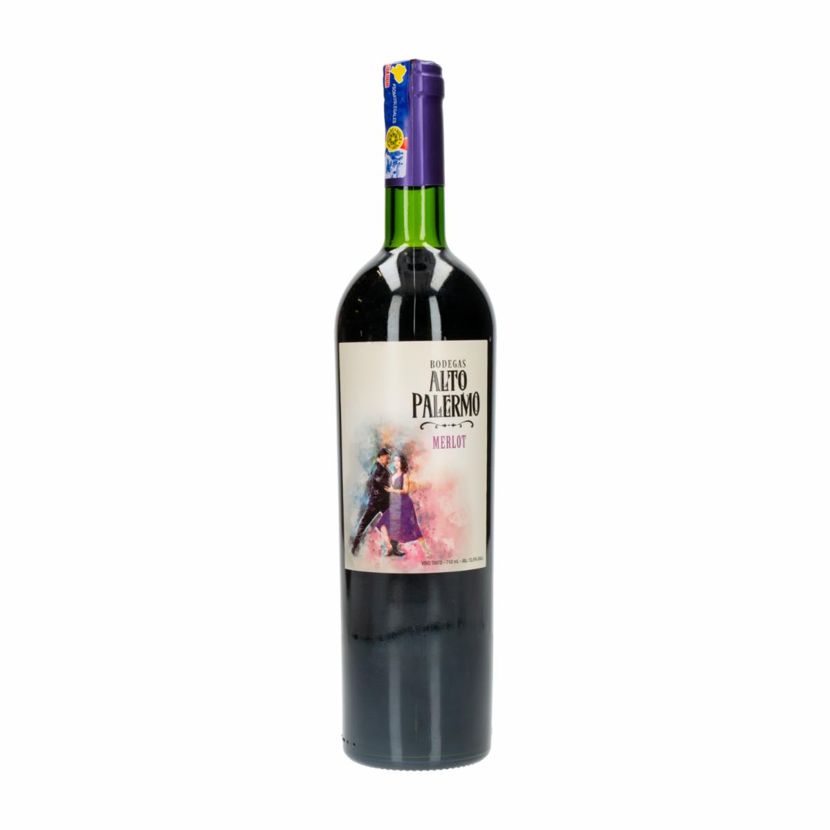 Vino Tinto Merlot Alto Palermo 750 Ml