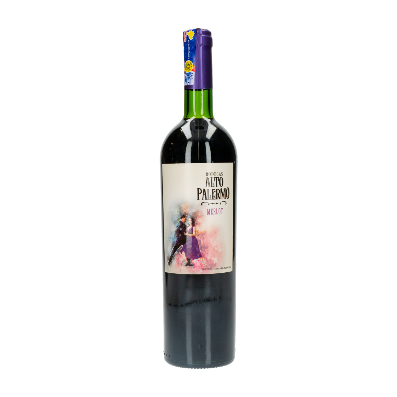 Vino Tinto Merlot ALTO PALERMO 750 Ml