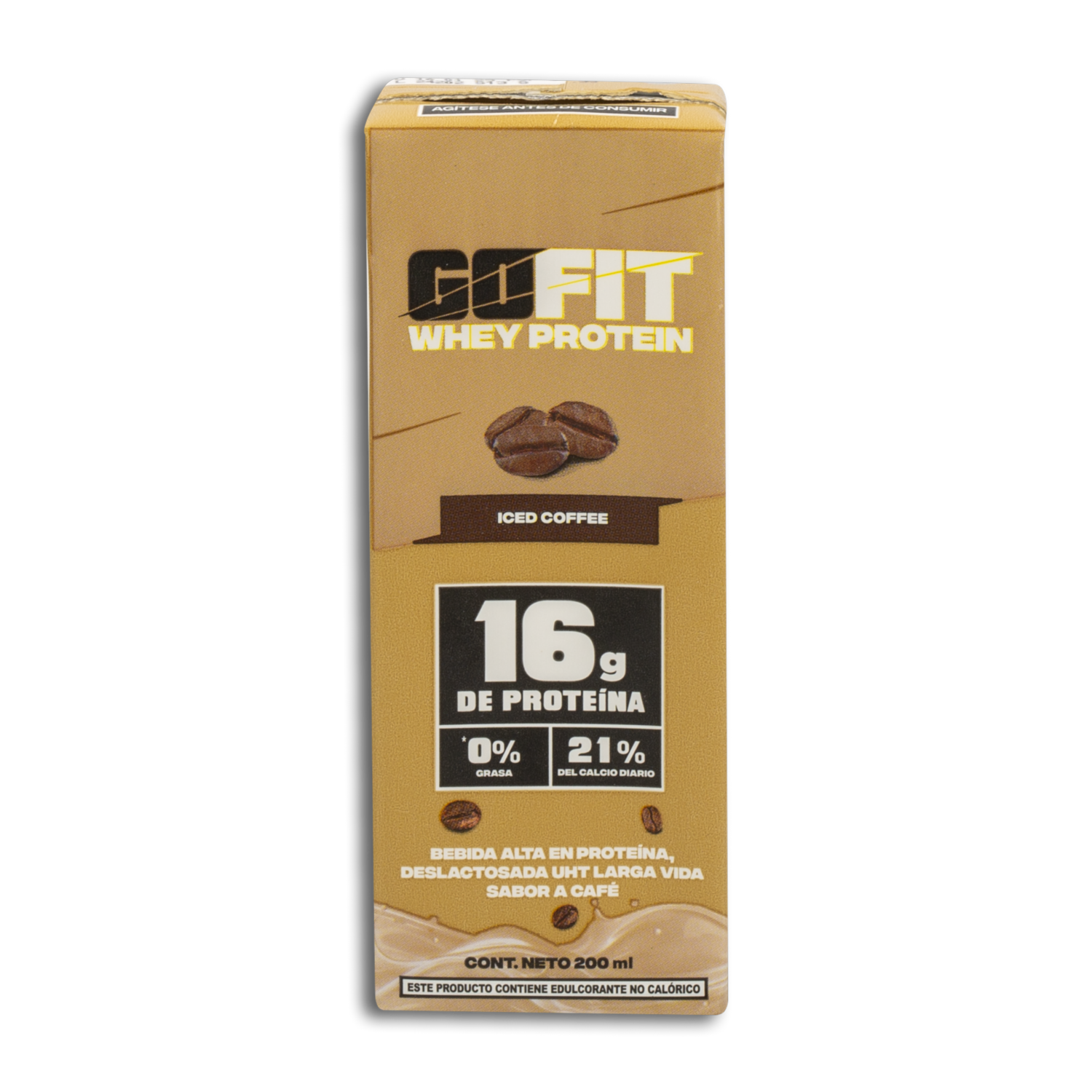 Bebida De Proteína Sabor Iced Coffee GOFIT 200 Ml