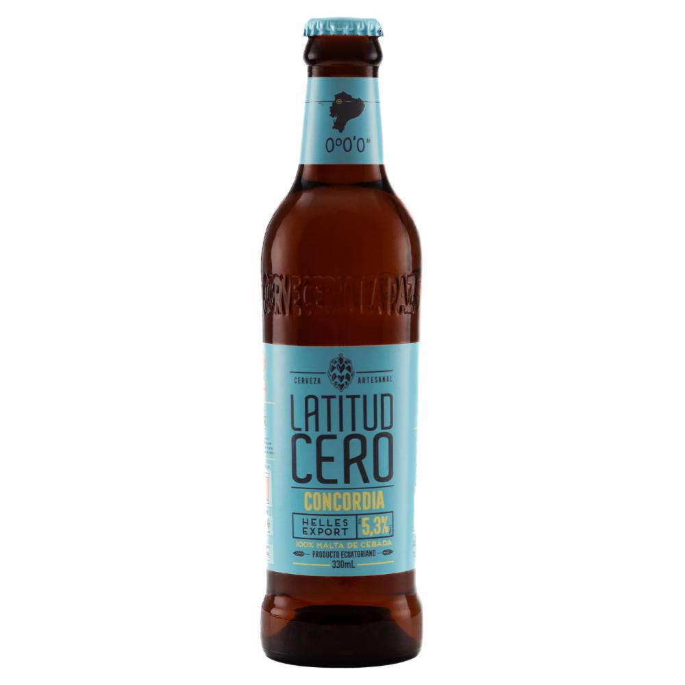 Cerveza Concordia Latitud Cero 6 X 300 Ml