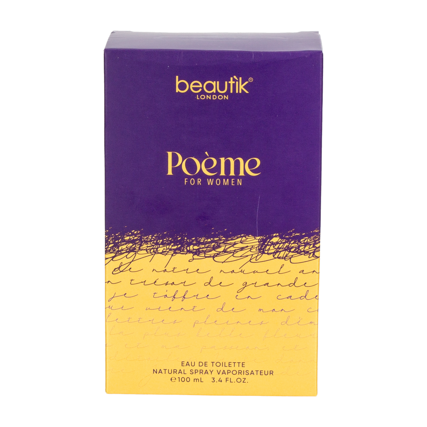 Fragancia Para Dama Poeme Women BEAUTÌK LONDON EDT