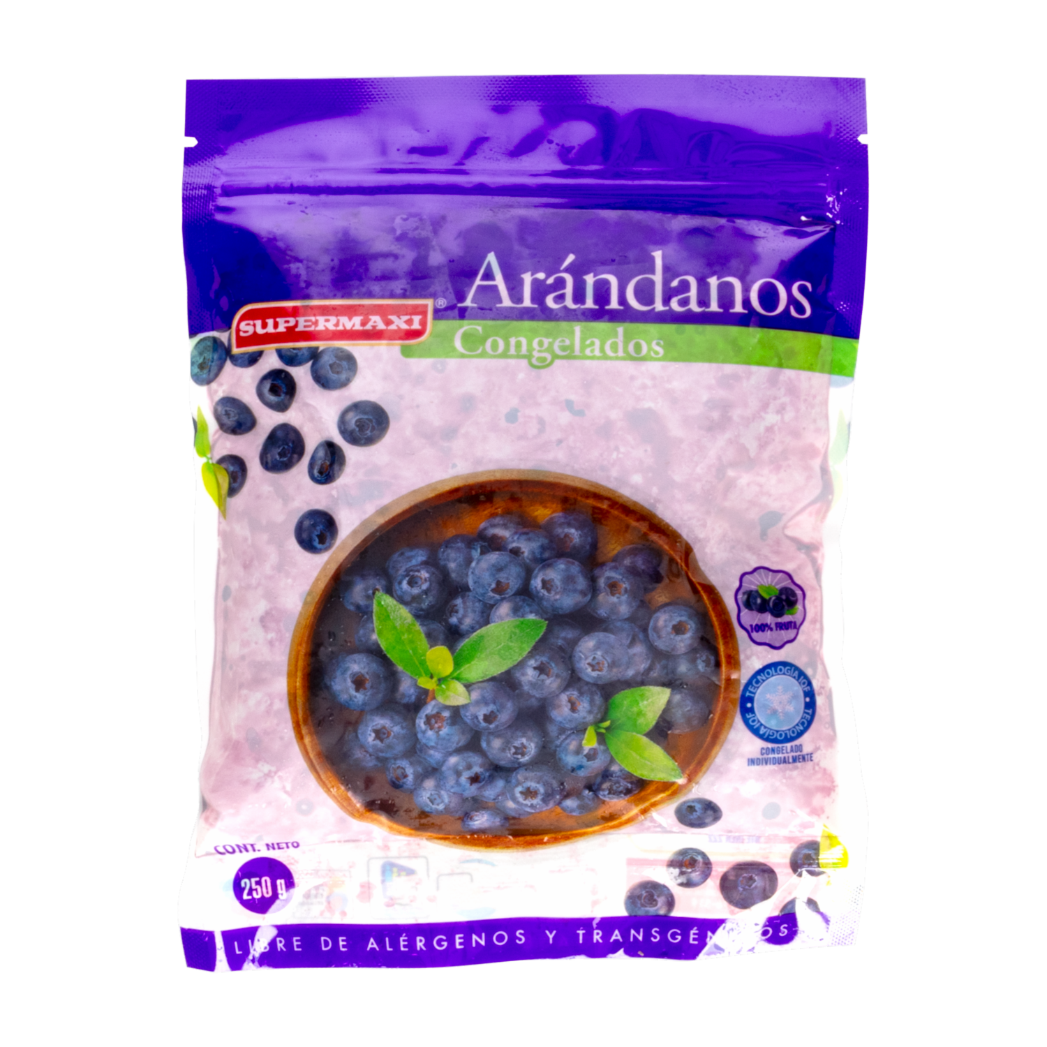Arándanos Congelados SUPERMAXI 250 G