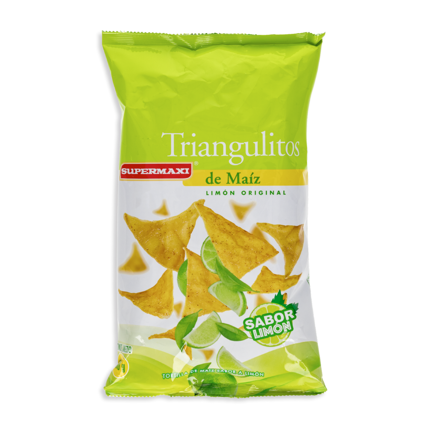 Tortilla De Maíz Sabor A Limón SUPERMAXI 150 G