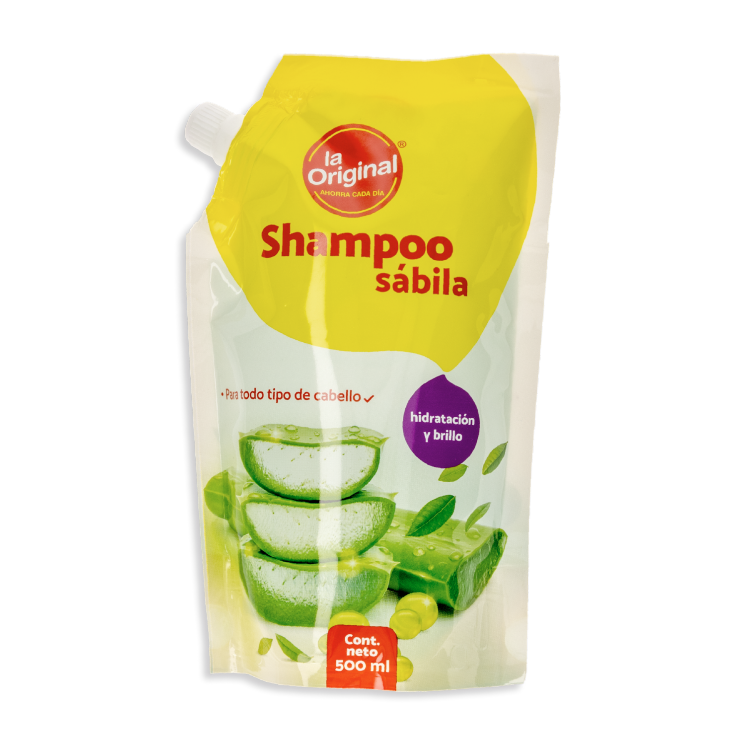 Shampoo De Cabello Con Sábila LA ORIGINAL 500 Ml